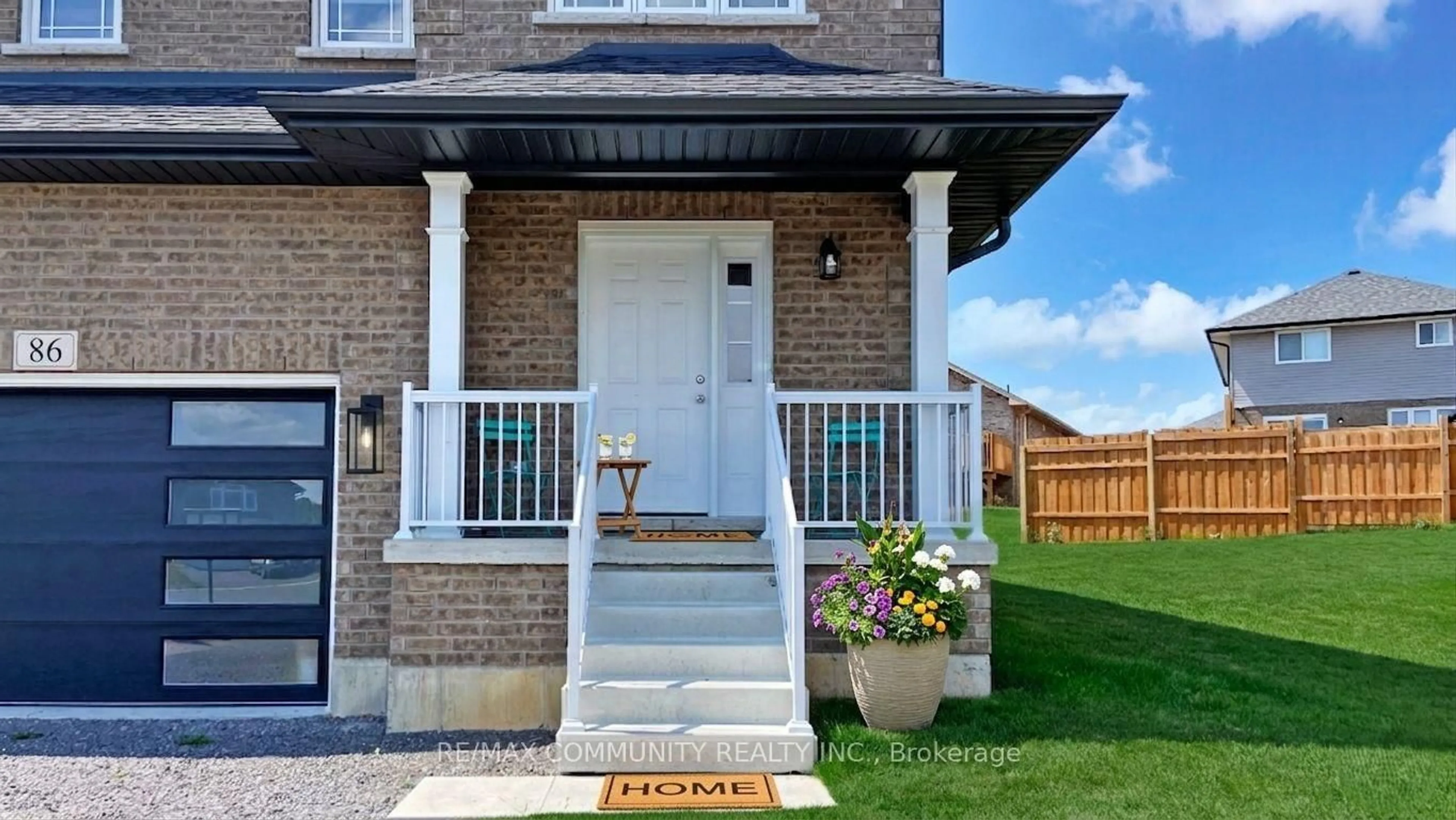 Home with brick exterior material, street for 86 Keeler Crt, Asphodel-Norwood Ontario K0L 2V0