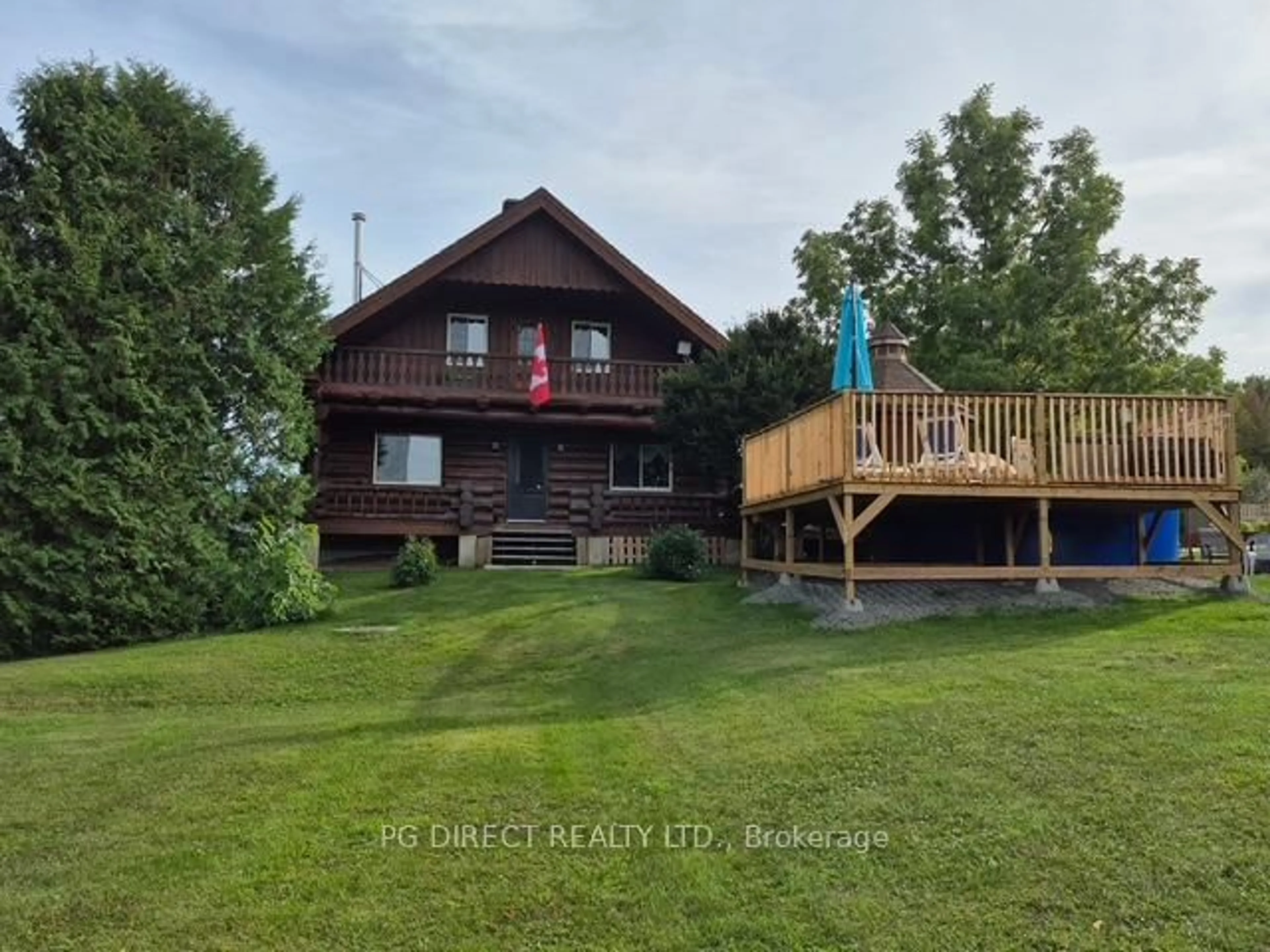 A pic from outside/outdoor area/front of a property/back of a property/a pic from drone, water/lake/river/ocean view for 15 Ferguslea Rd, Renfrew Ontario K7V 3Z9