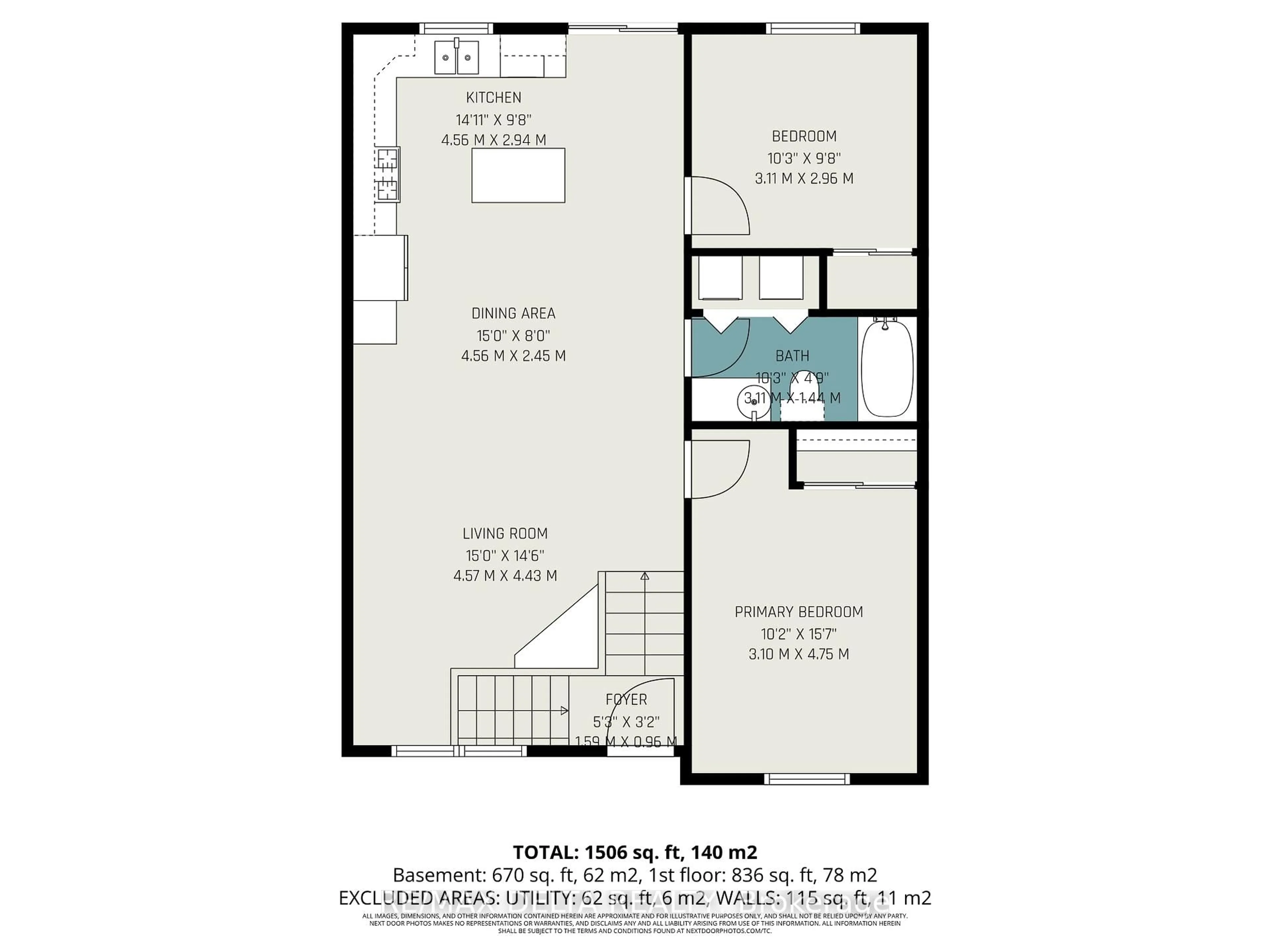 Floor plan for 542A Devista Blvd, Alfred and Plantagenet Ontario K0B 1A0