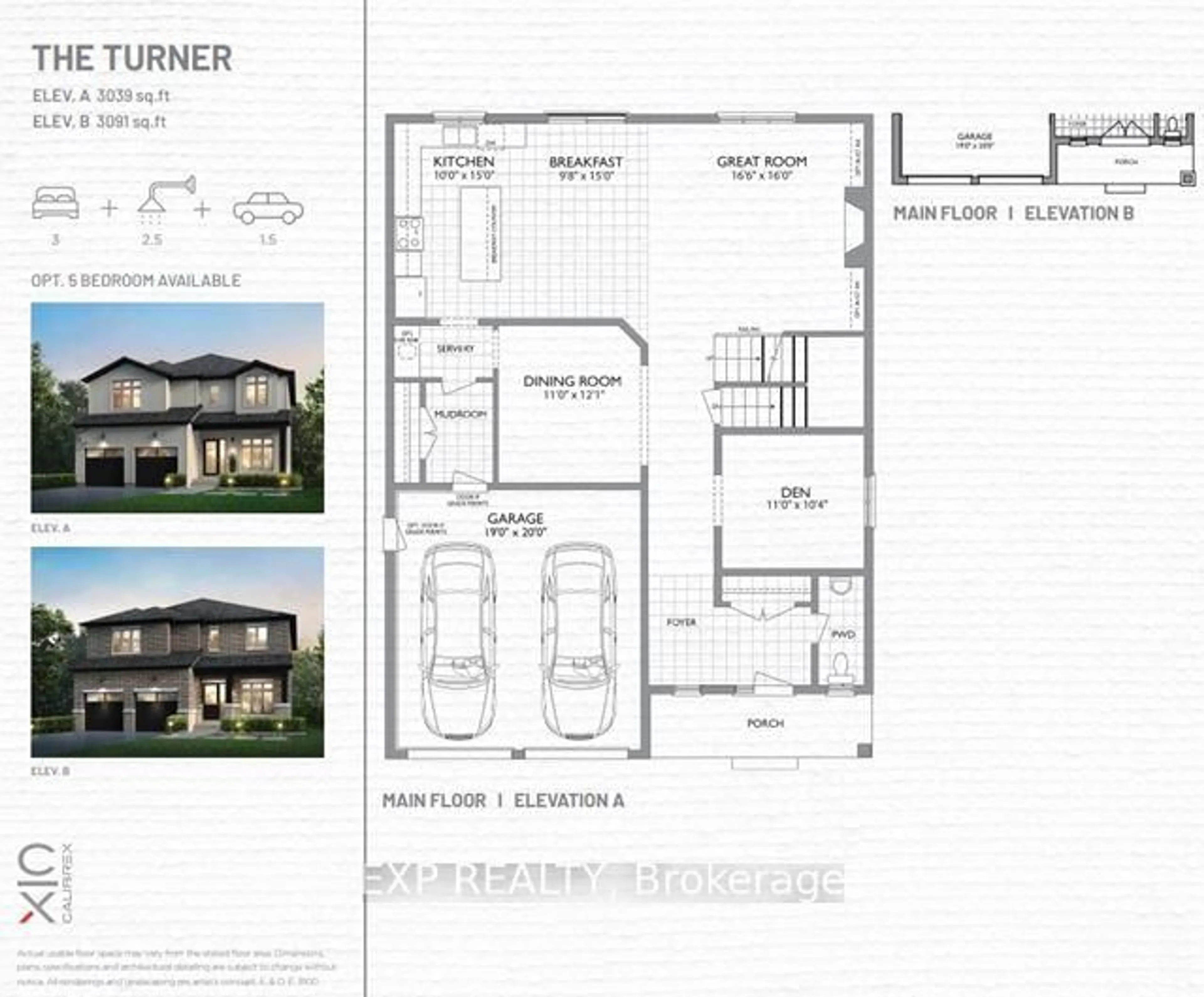 Floor plan for 23 Bird St, Norfolk Ontario N3Y 0G9