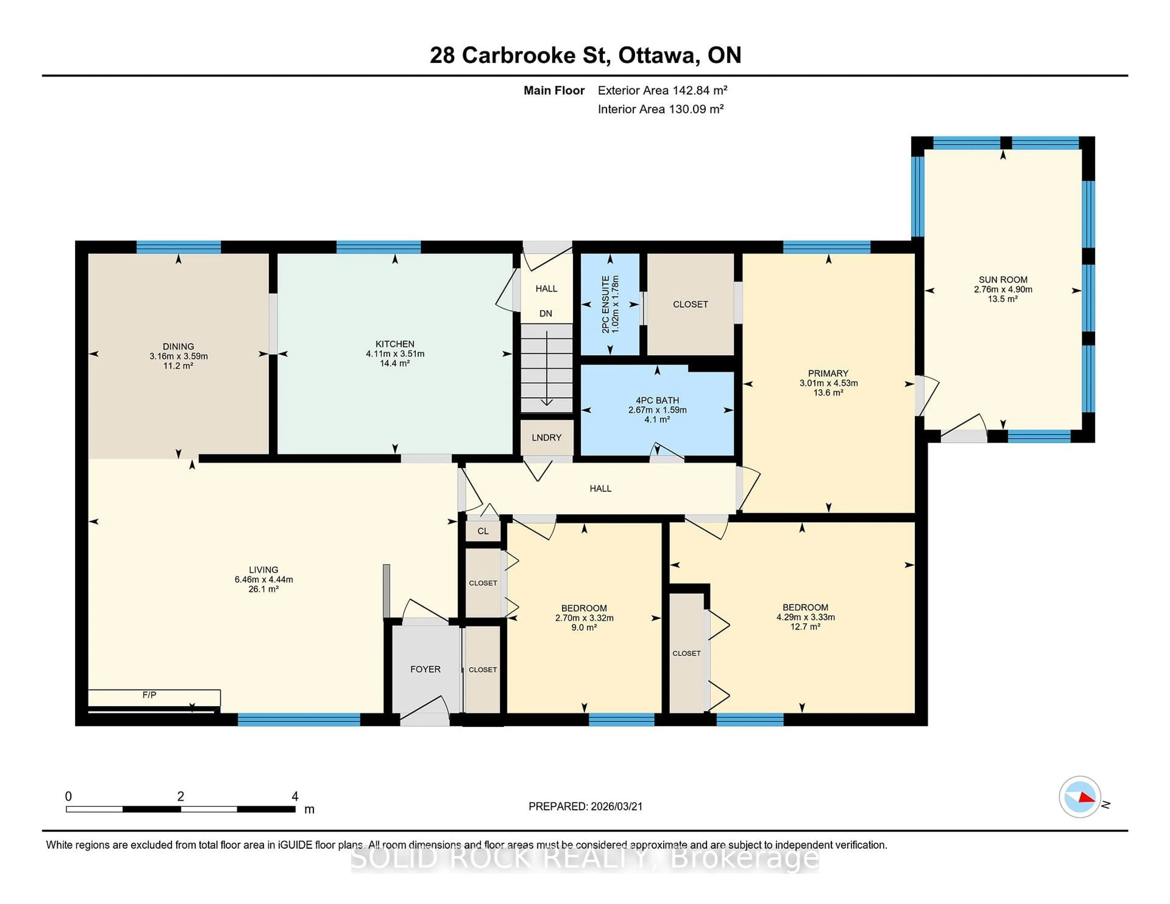 Floor plan for 28 Carbrooke St, Kanata Ontario K2L 1B3