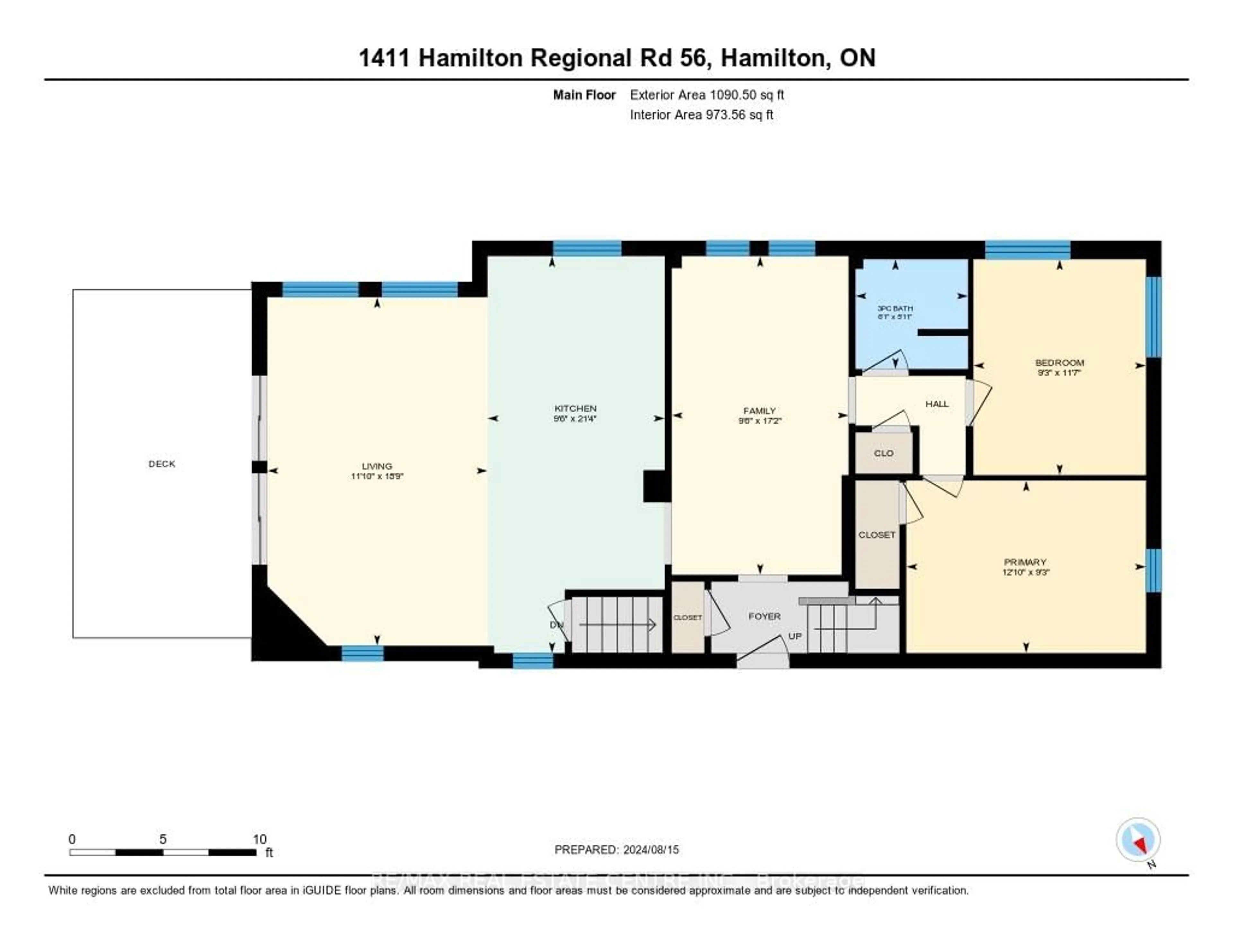 Floor plan for 1411 Hwy 56, Hamilton Ontario L0R 1P0