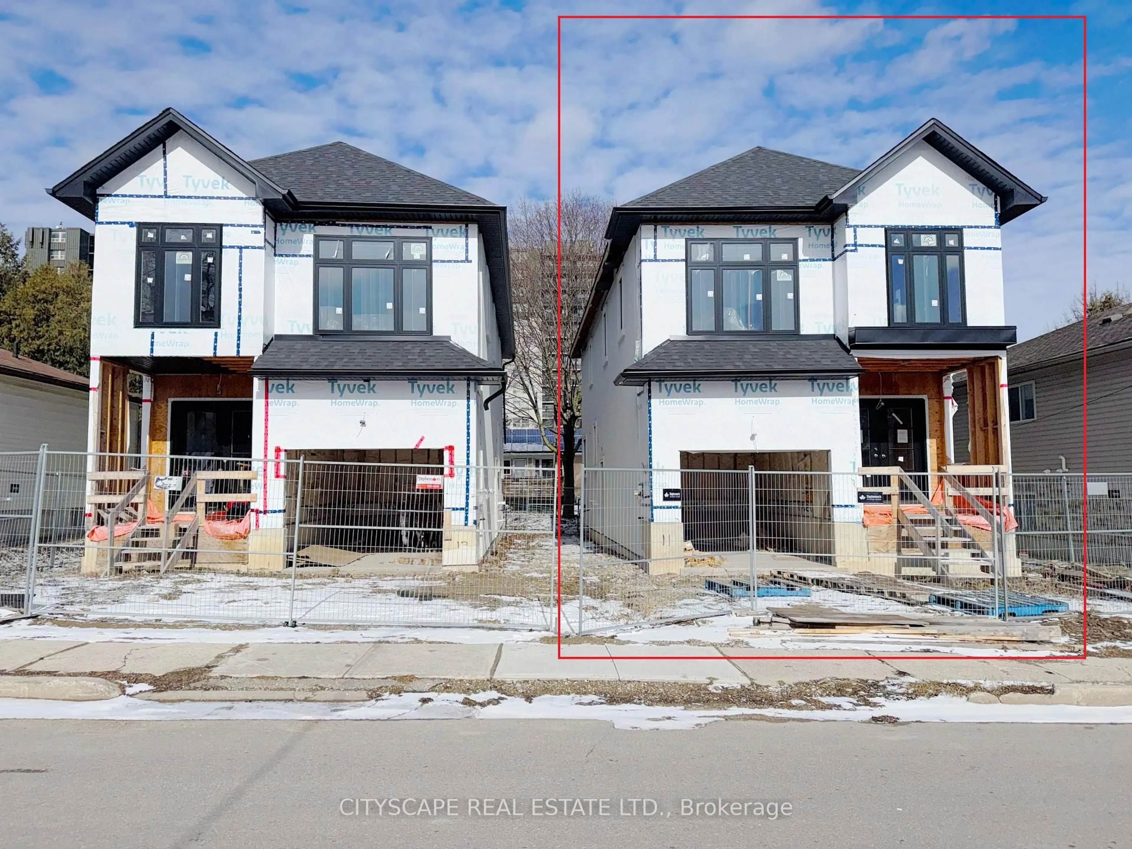 A pic from outside/outdoor area/front of a property/back of a property/a pic from drone, street for 11 Chester St, Guelph Ontario N1H 1K7