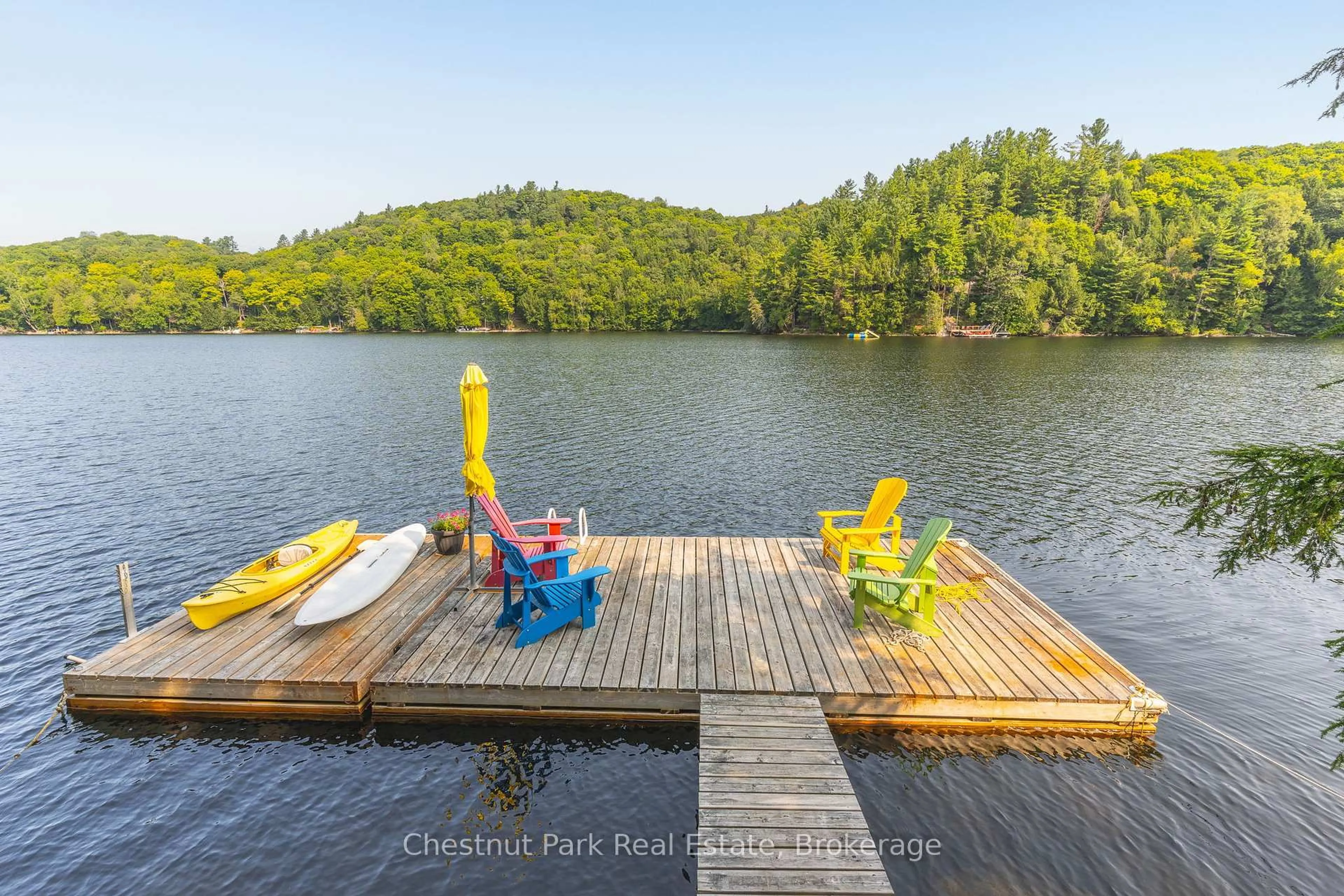 Patio, water/lake/river/ocean view for 1003 Arnott Lane, Dysart et al Ontario K0M 1S0