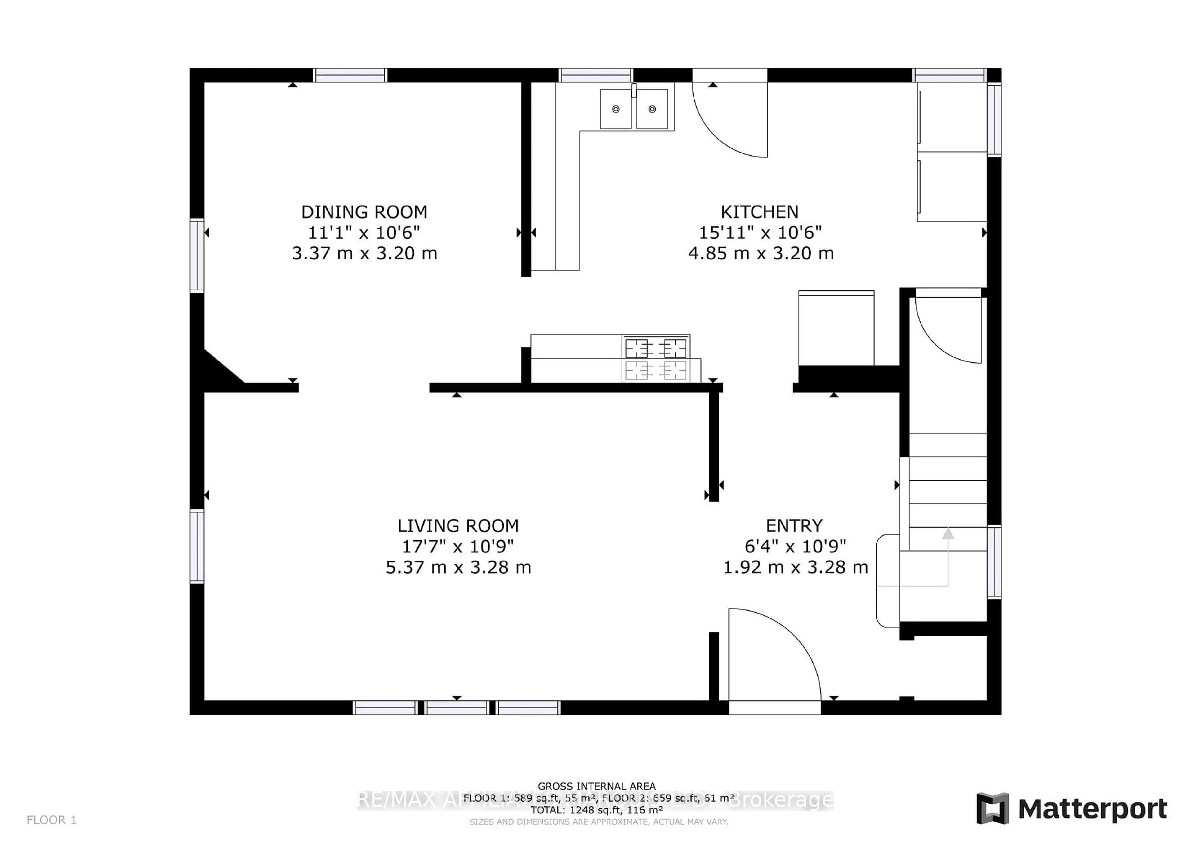 Floor plan for 37 Main St, South Stormont Ontario K0C 1Y0