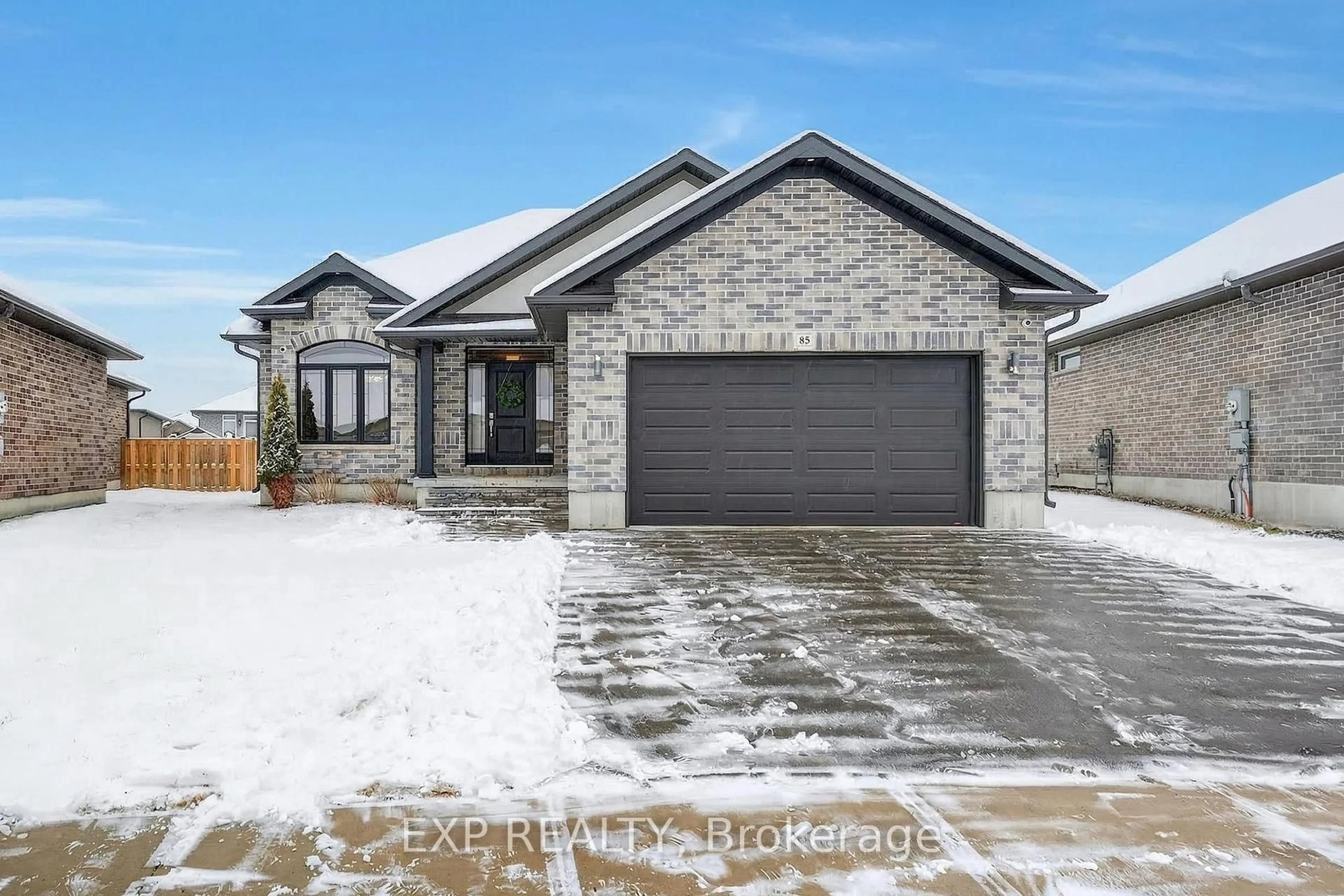 Home with brick exterior material, street for 85 Covington Cres, Belleville Ontario K8N 0K9