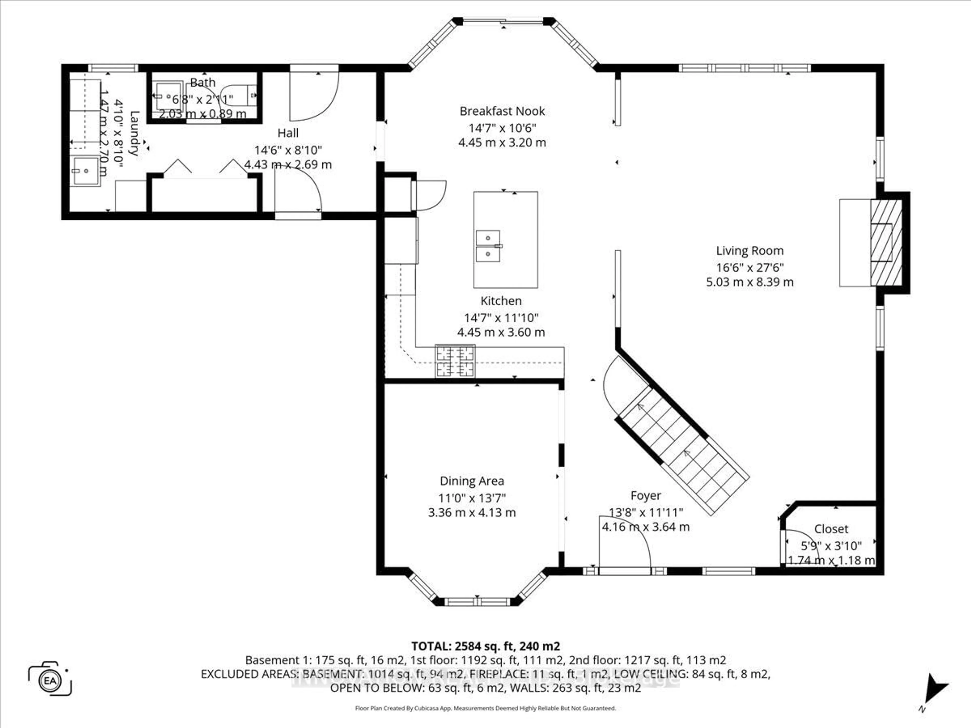 Floor plan for 5770 Lombardy Dr, Osgoode Ontario K0A 2W0