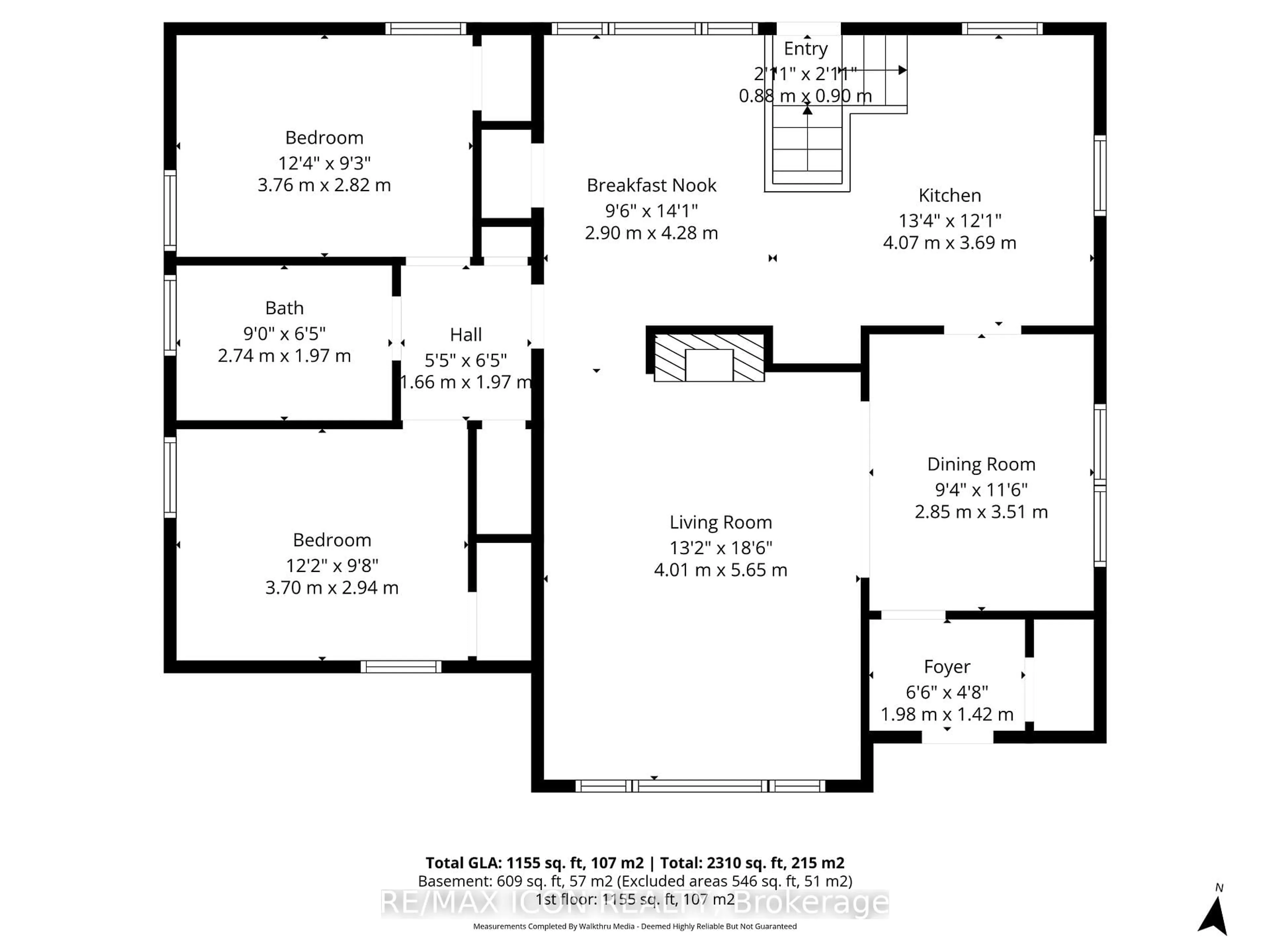 Floor plan for 30 Broadway Ave, London South Ontario N6P 1A8