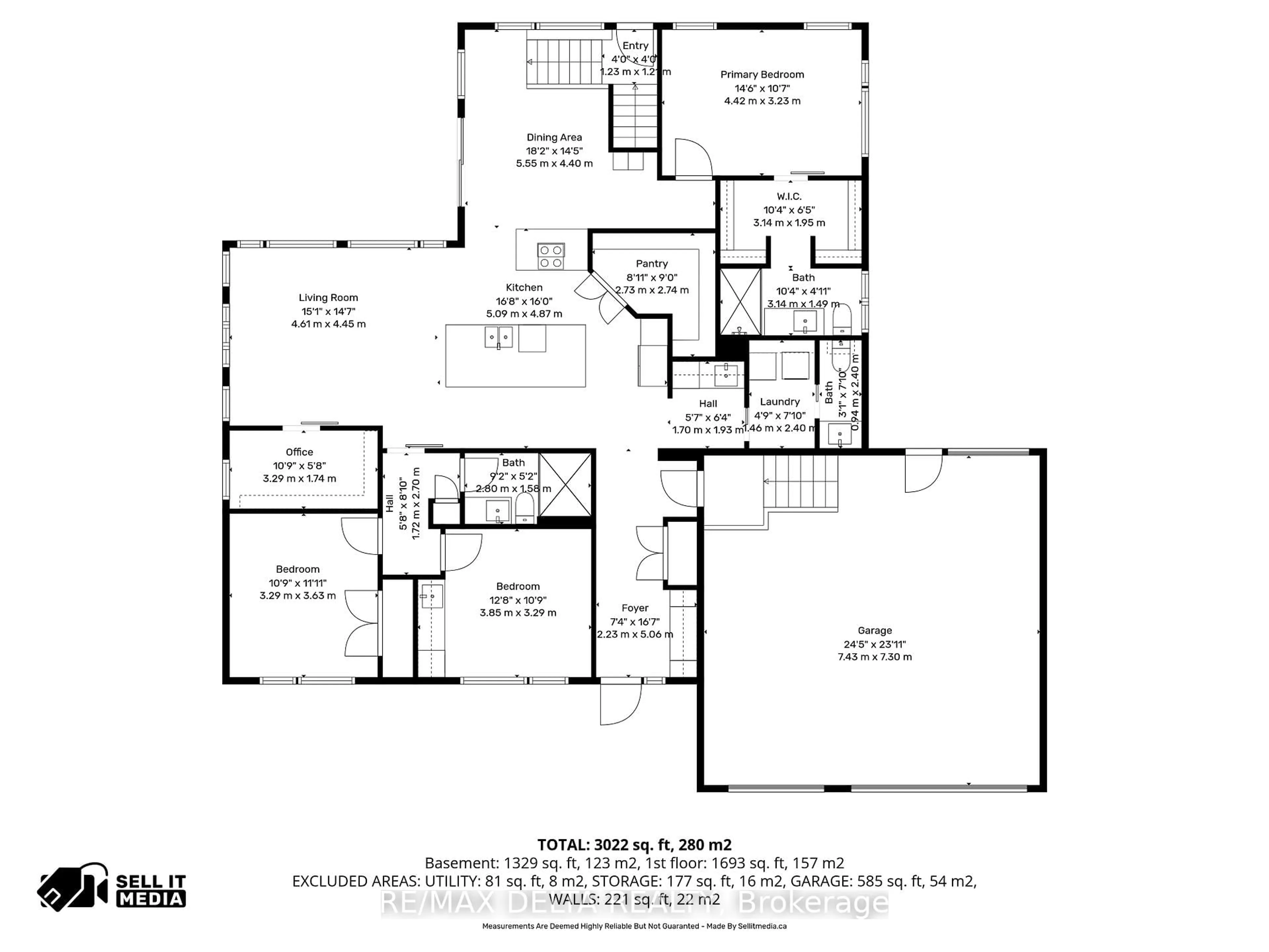 Floor plan for 100 Pendleton St, Champlain Ontario K0B 1R0