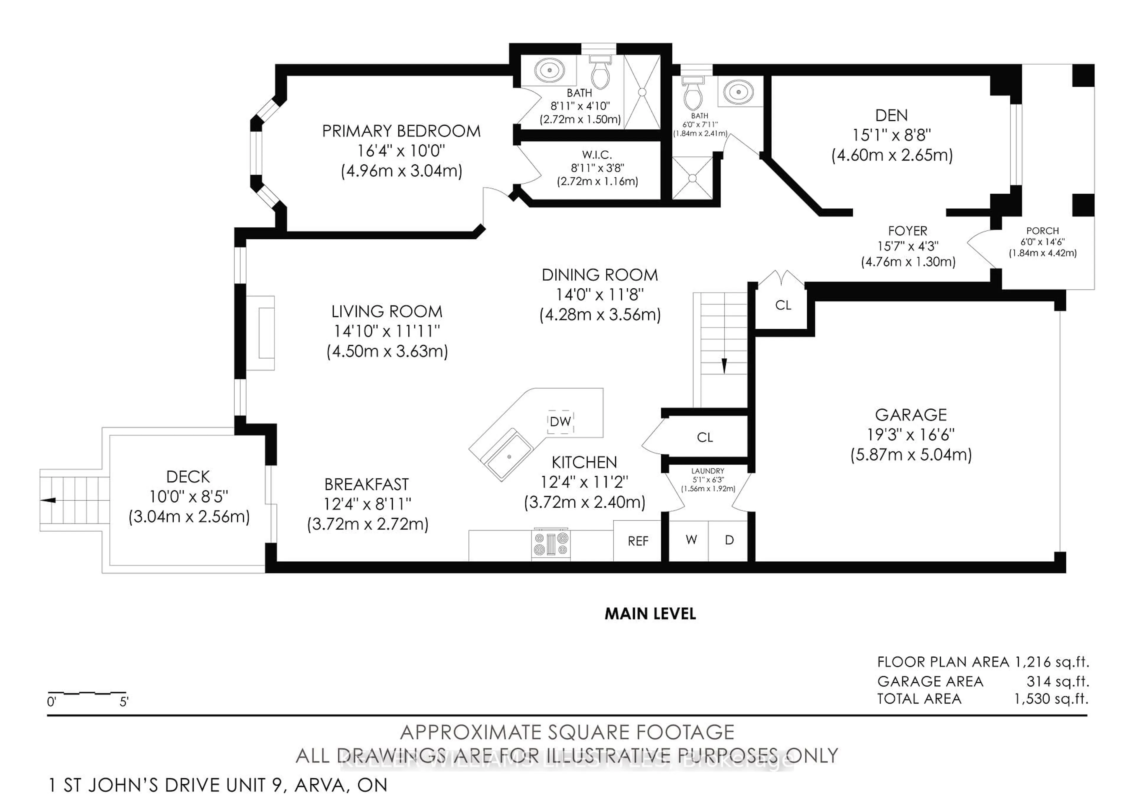 Floor plan for 1 St. John's Dr #9, London North Ontario N0M 1C0