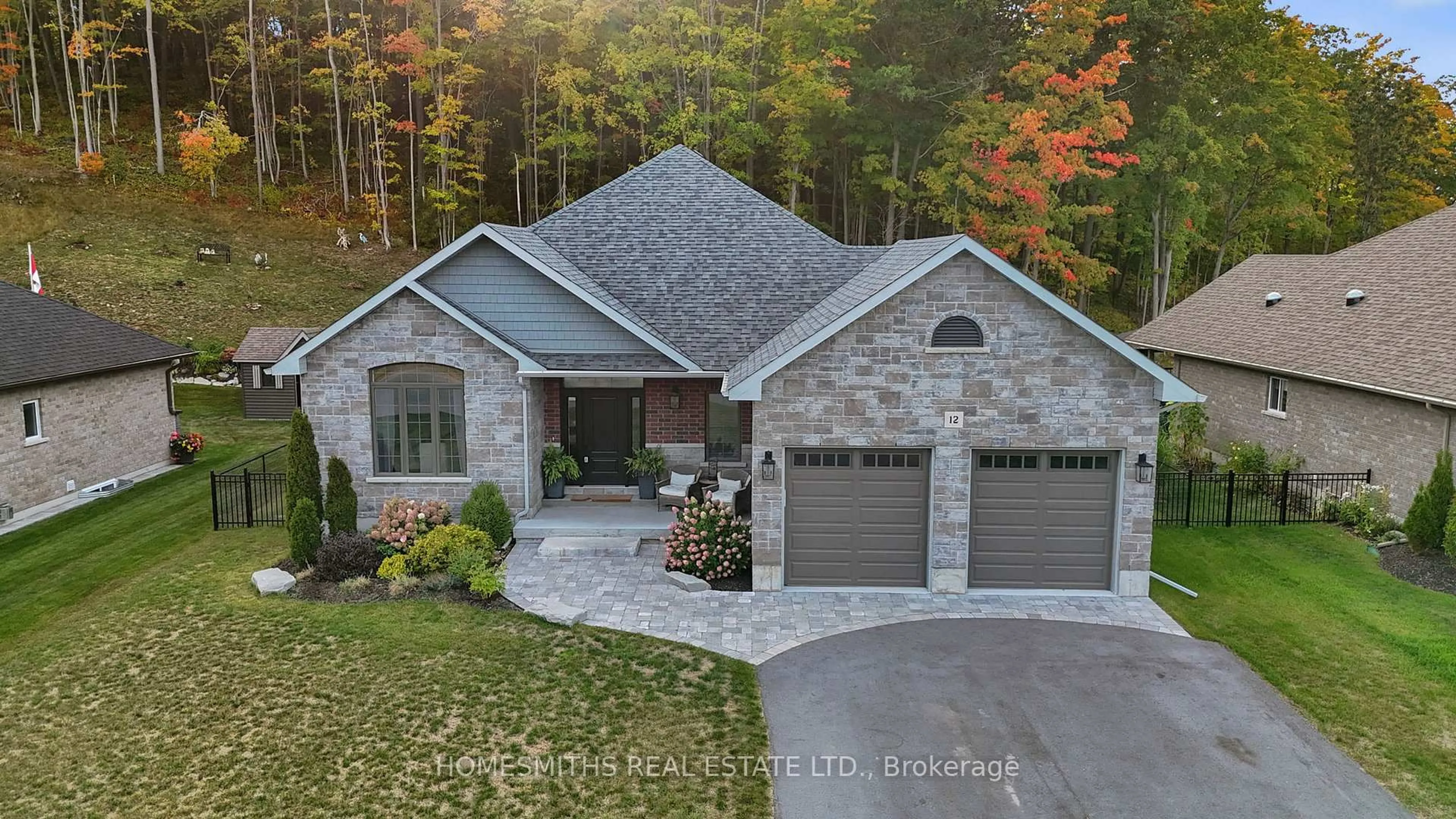 Home with brick exterior material, street for 12 Riverside Tr, Trent Hills Ontario K0L 1L0