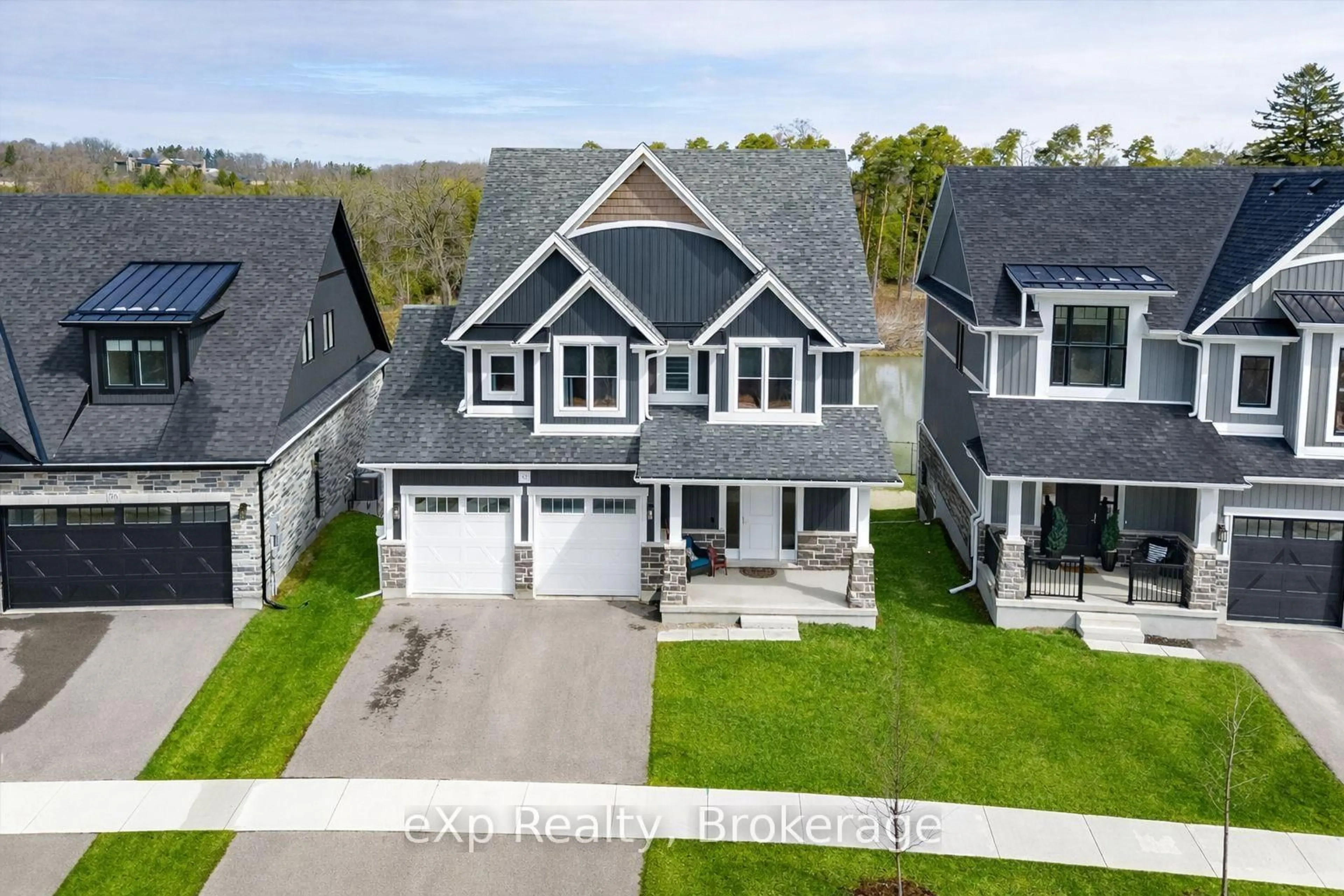 A pic from outside/outdoor area/front of a property/back of a property/a pic from drone, street for 62 Haylock Ave, Centre Wellington Ontario N0B 1S0