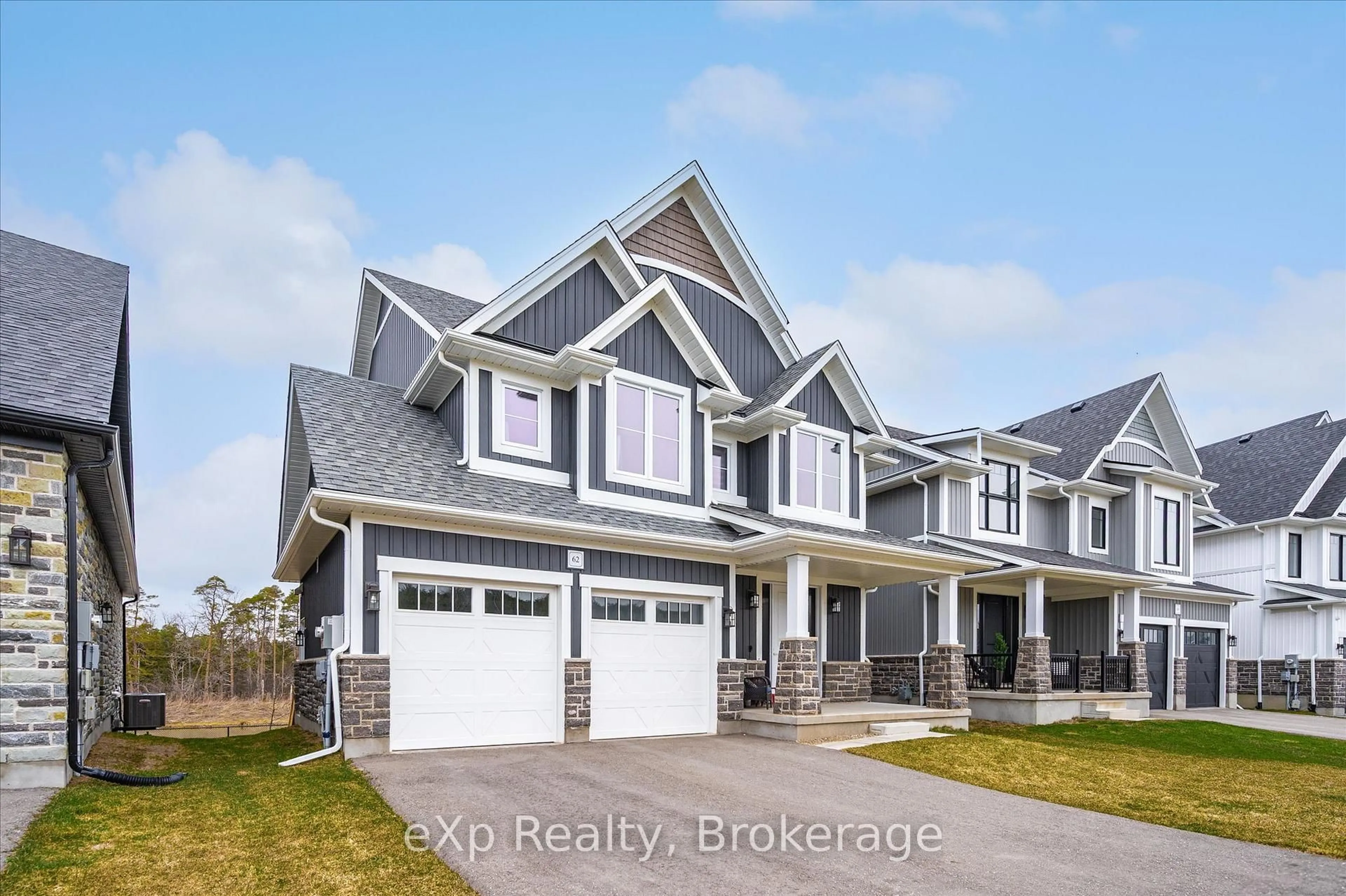 Home with vinyl exterior material, street for 62 Haylock Ave, Centre Wellington Ontario N0B 1S0