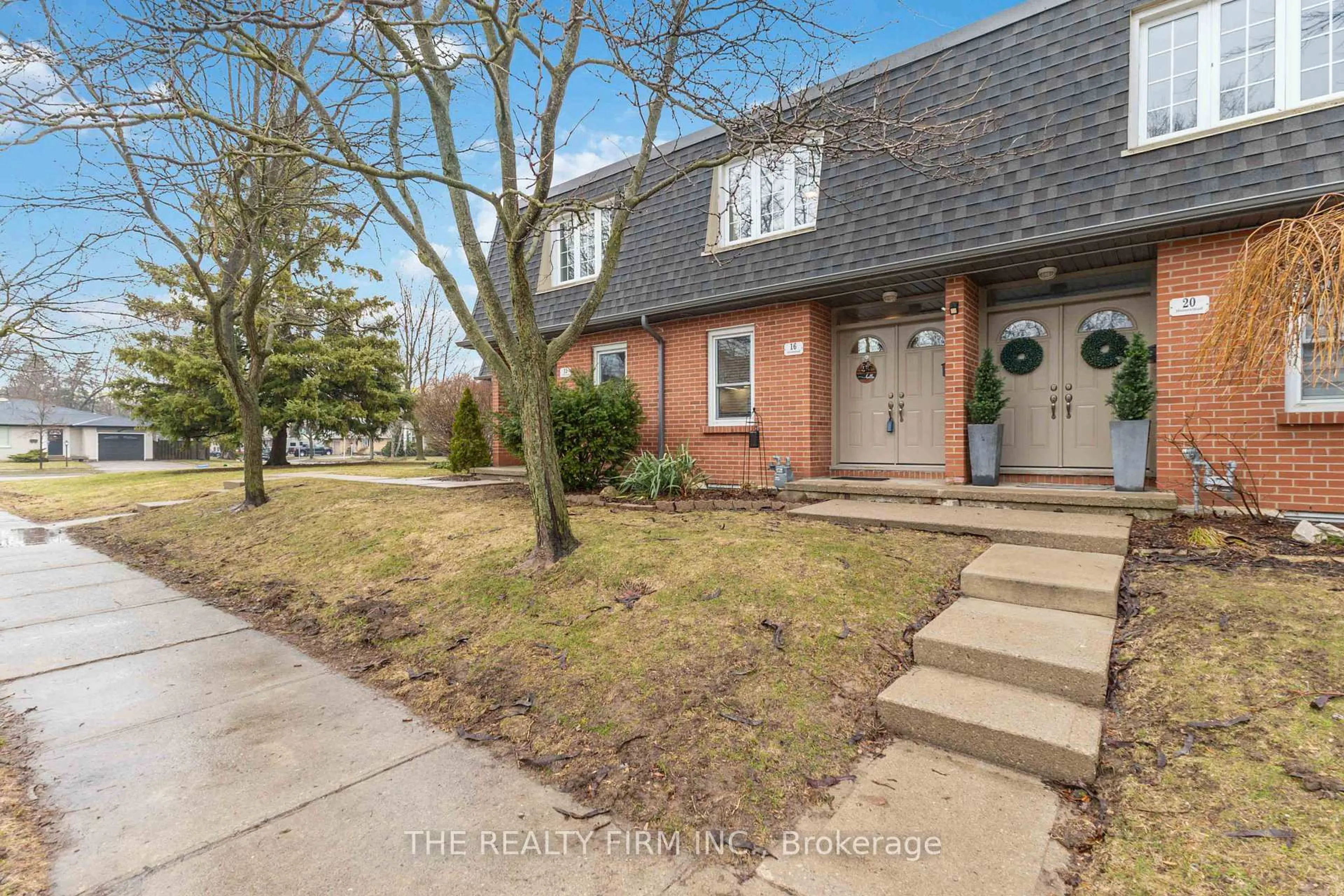 Home with brick exterior material, street for 16 Homestead Cres #67, London North Ontario N6G 2E4