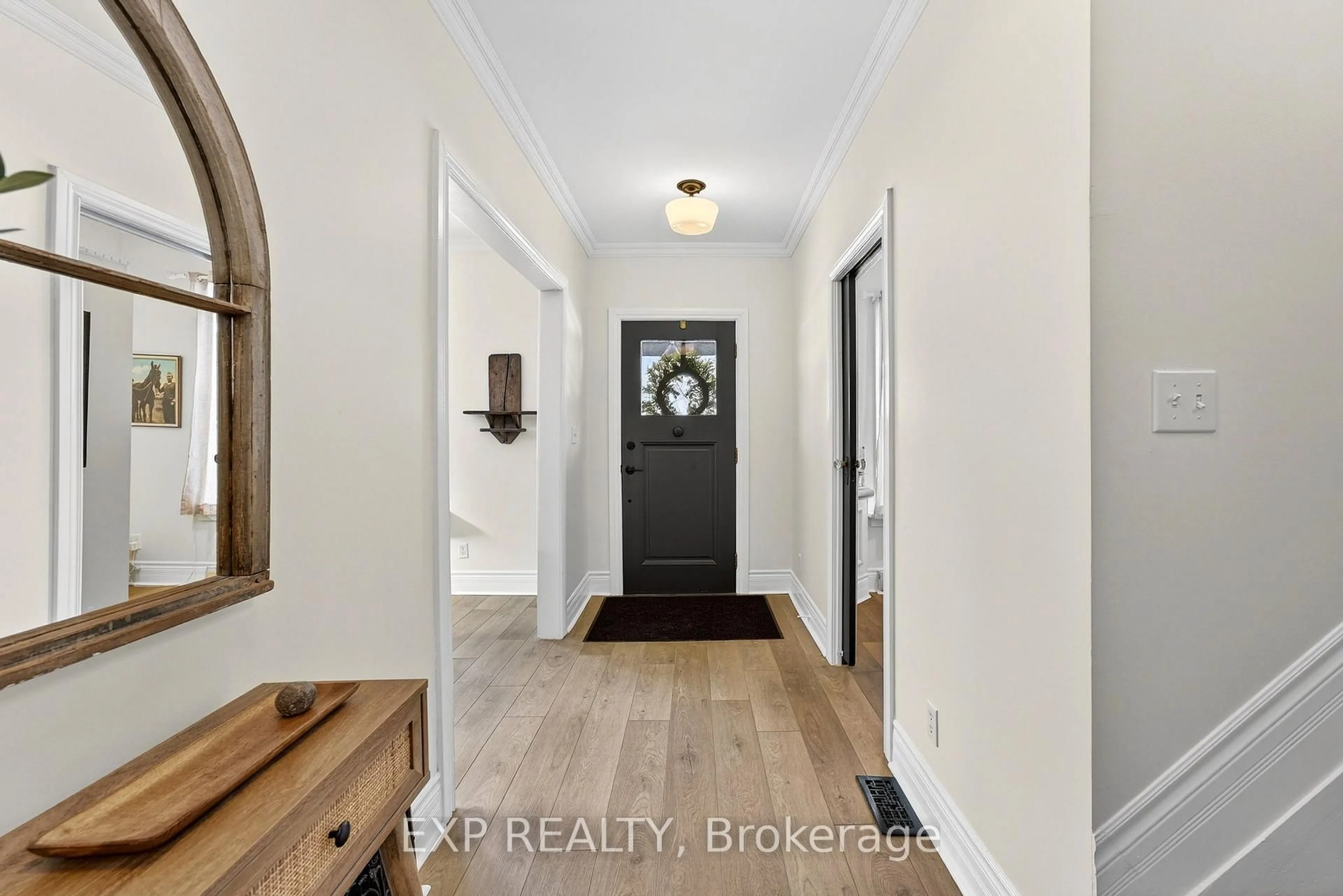 Indoor entryway for 16 Barker St, Prince Edward County Ontario K0K 2T0