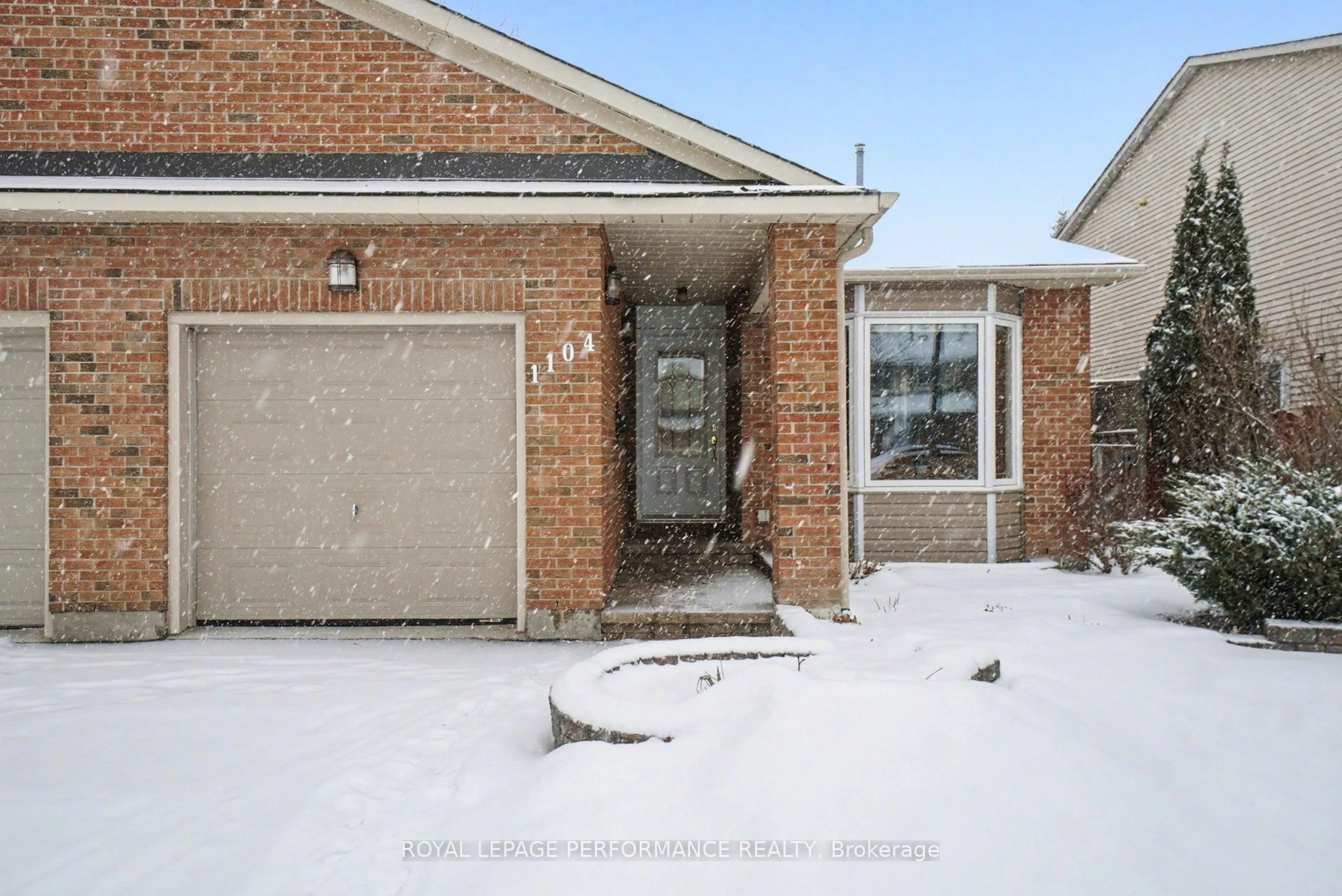 Home with brick exterior material, street for 1104 Burgundy Lane, Ottawa Ontario K1C 2M8