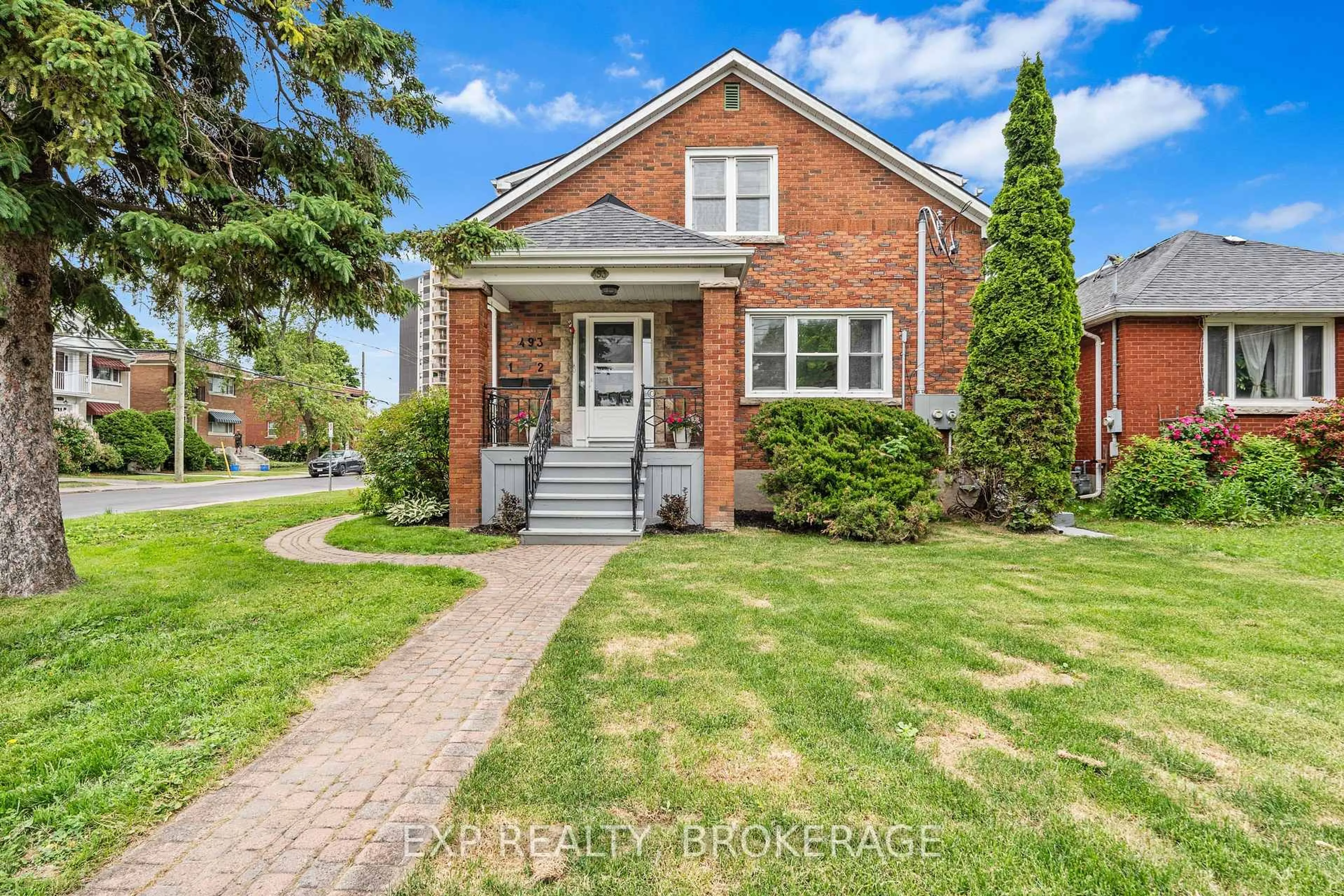 Home with brick exterior material, street for 493 COLLEGE St, Kingston Ontario K7L 4M8
