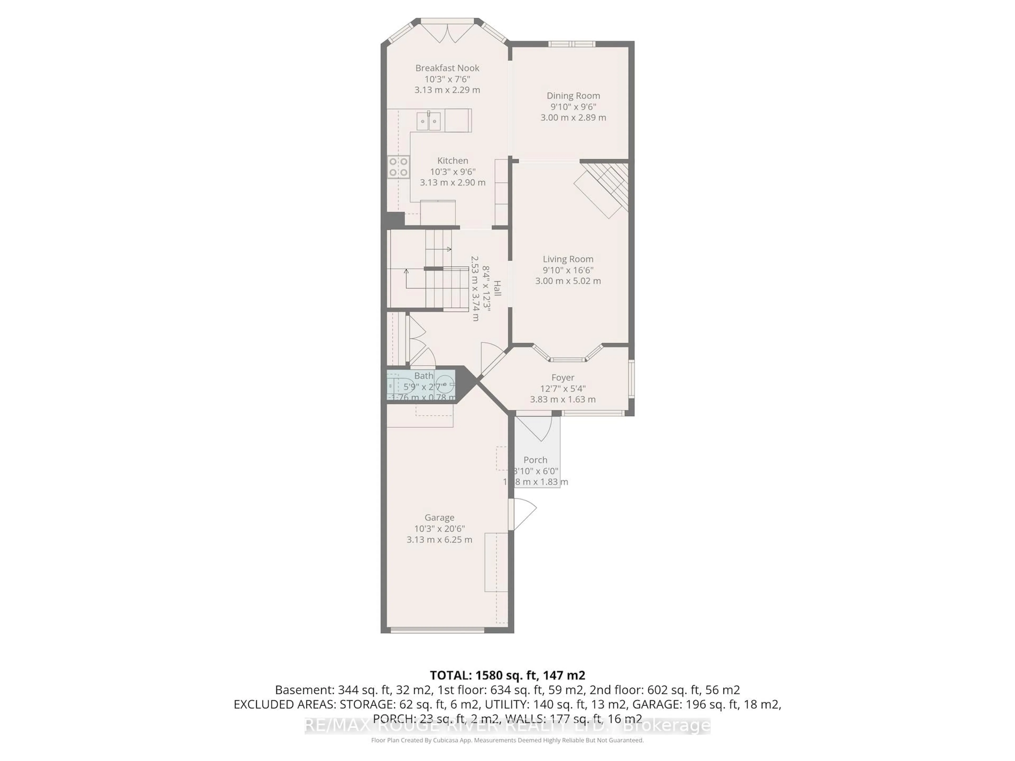Floor plan for 47 Sanders Dr, Port Hope Ontario L1A 4E5