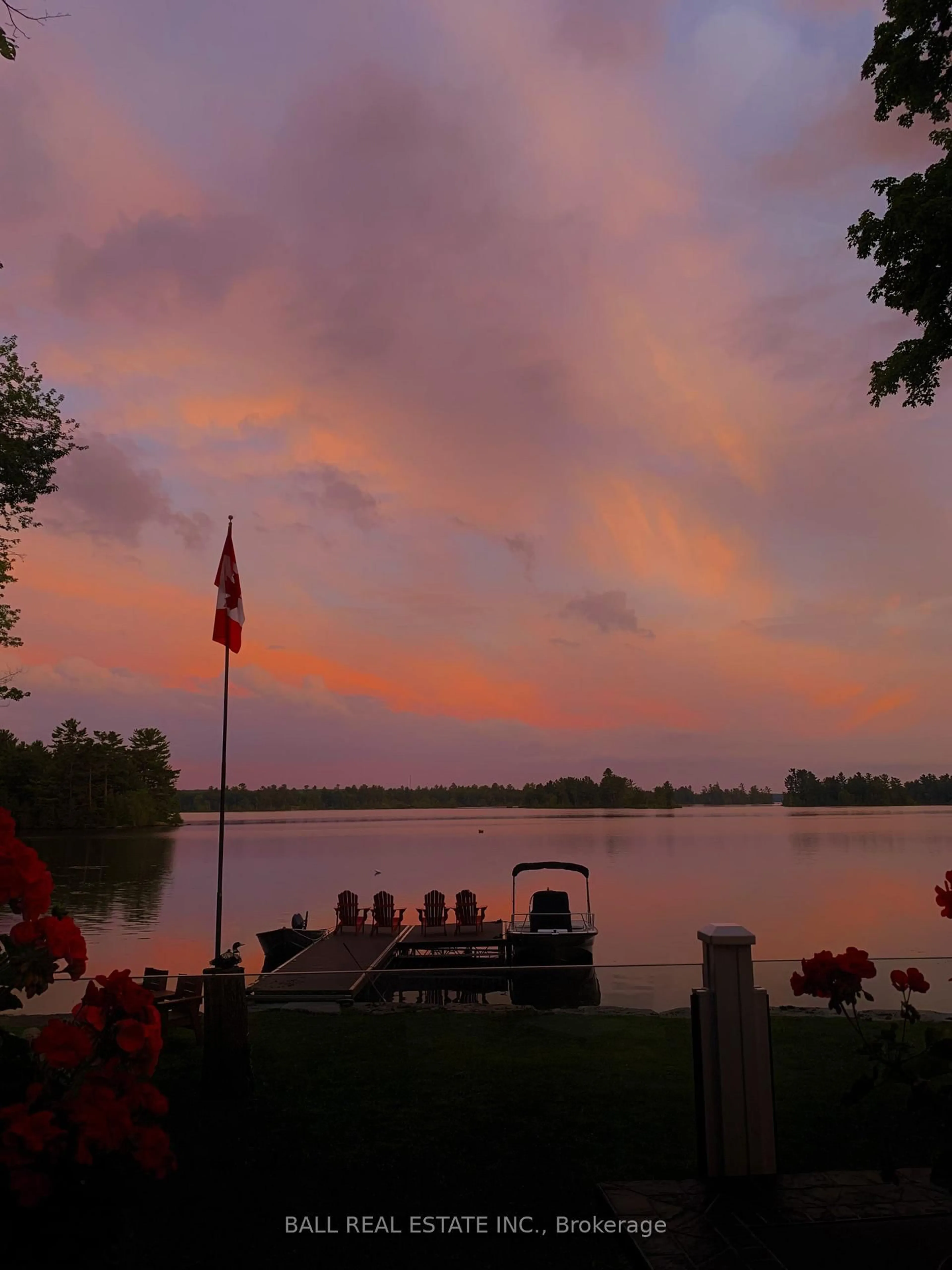 Patio, water/lake/river/ocean view for 44 Fire Route 19, Trent Lakes Ontario K0L 1J0