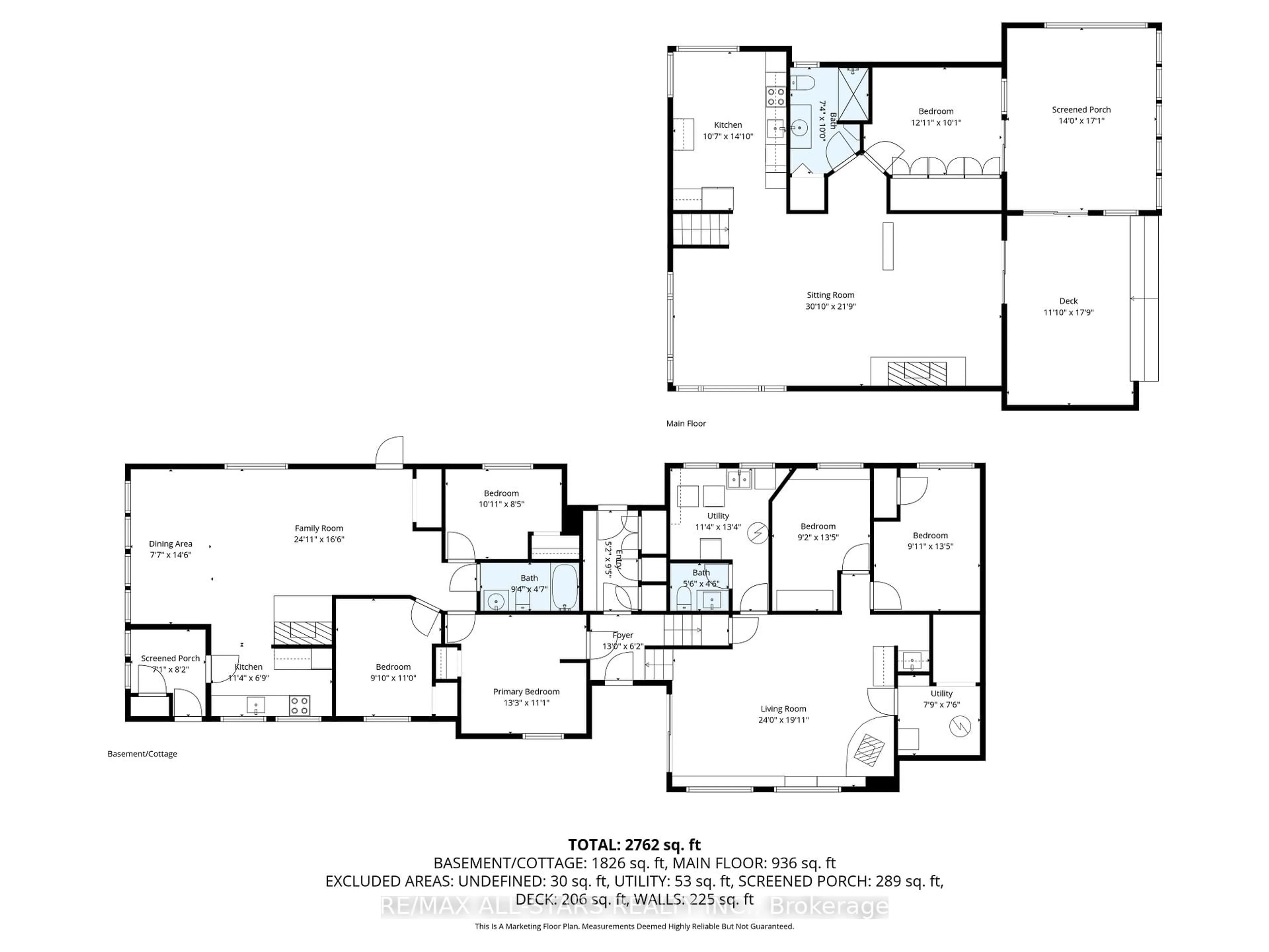 Floor plan for 393 Hillside Dr, Kawartha Lakes Ontario K0M 1C0