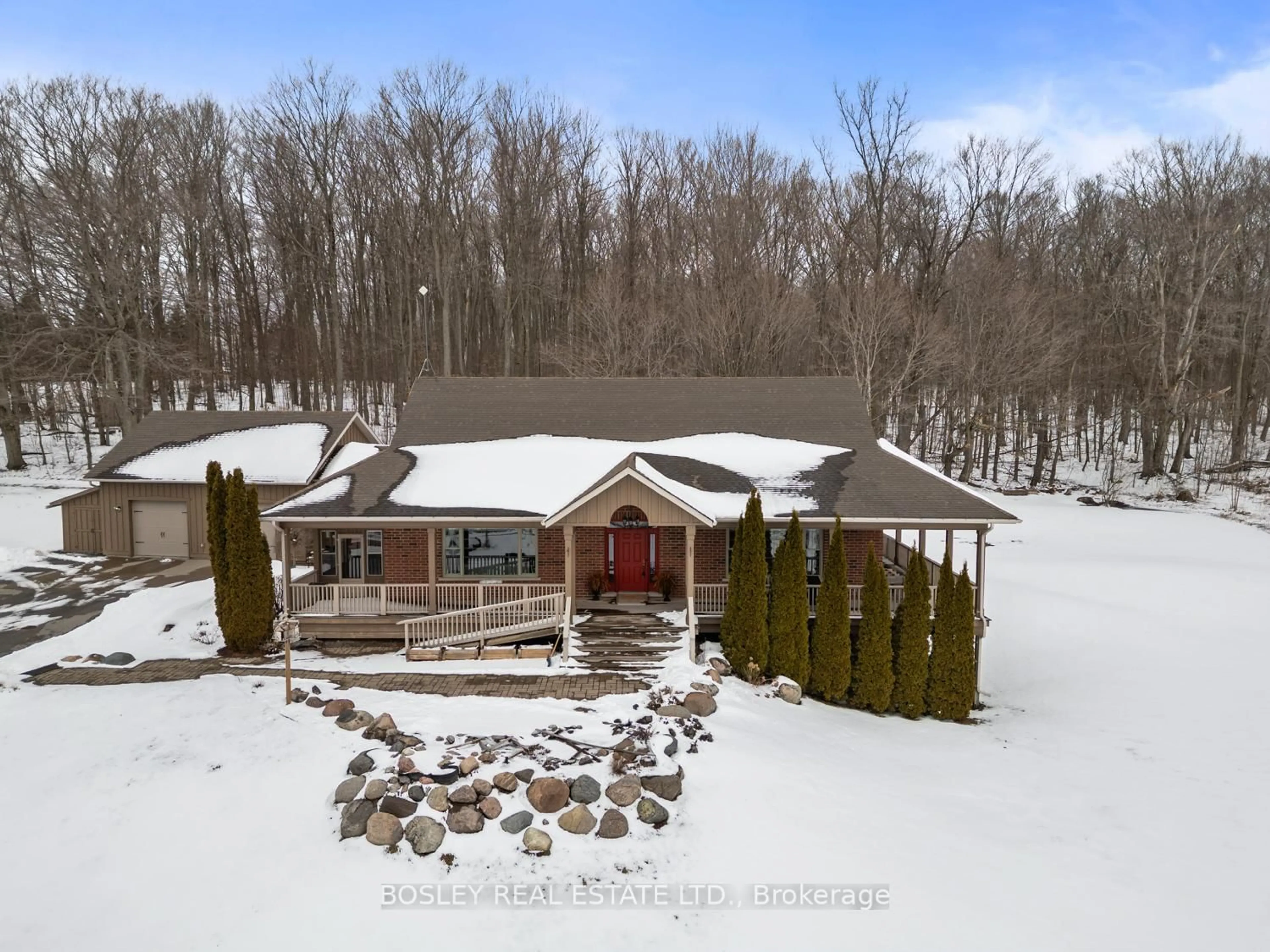 A pic from outside/outdoor area/front of a property/back of a property/a pic from drone, unknown for 10326 Community Centre Rd, Alnwick/Haldimand Ontario K0K 1C0