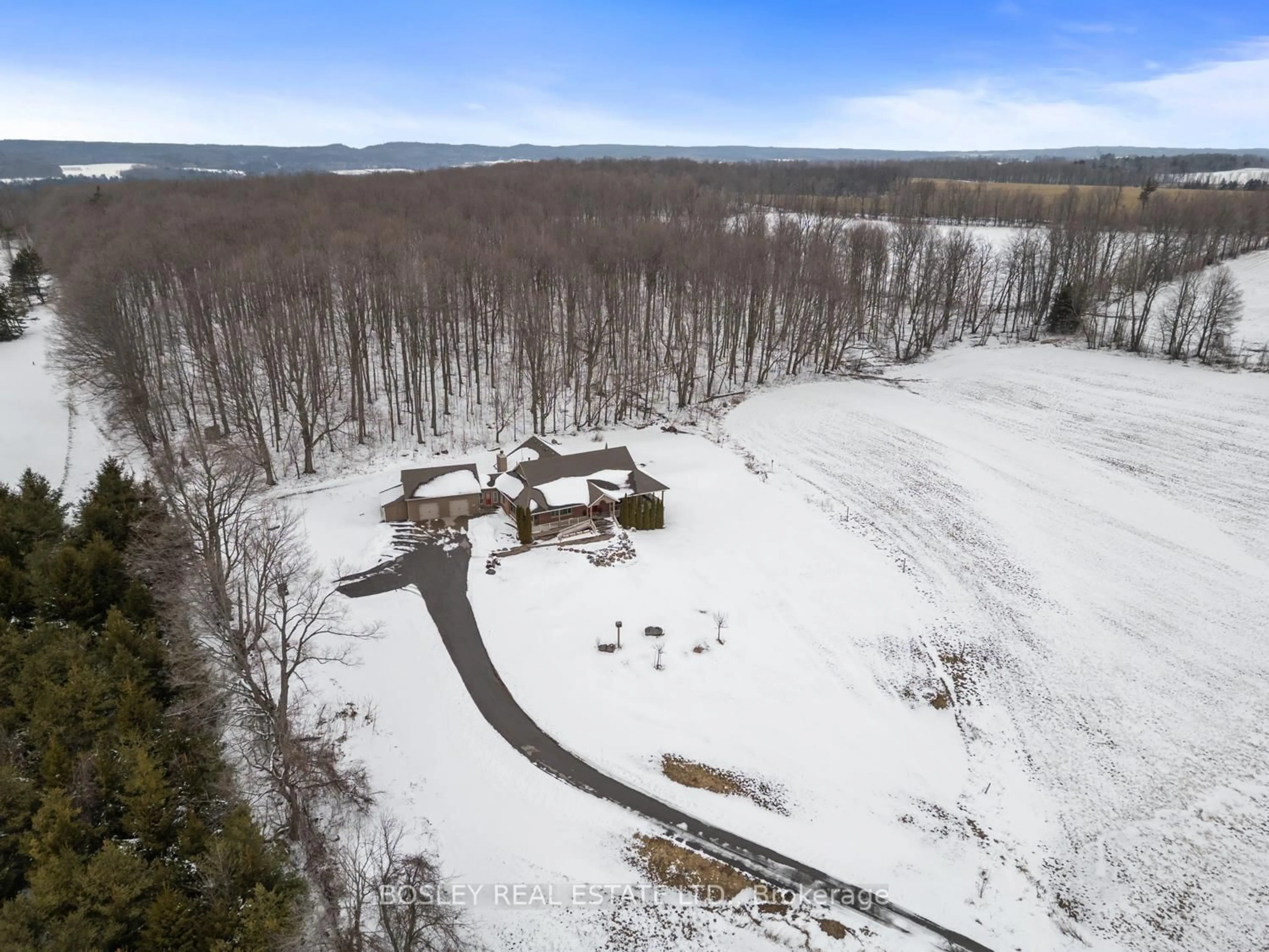 A pic from outside/outdoor area/front of a property/back of a property/a pic from drone, mountain view for 10326 Community Centre Rd, Alnwick/Haldimand Ontario K0K 1C0