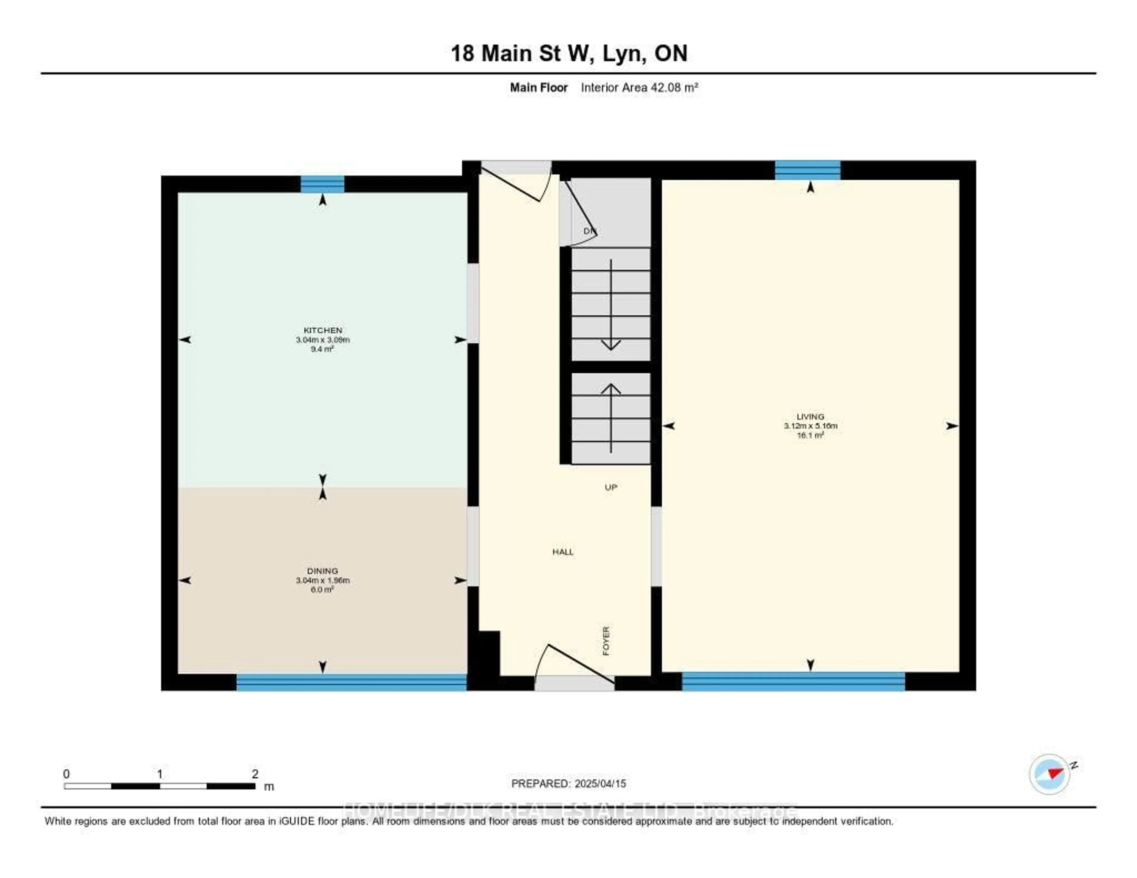 Floor plan for 18 Main St, Elizabethtown-Kitley Ontario K0E 1M0