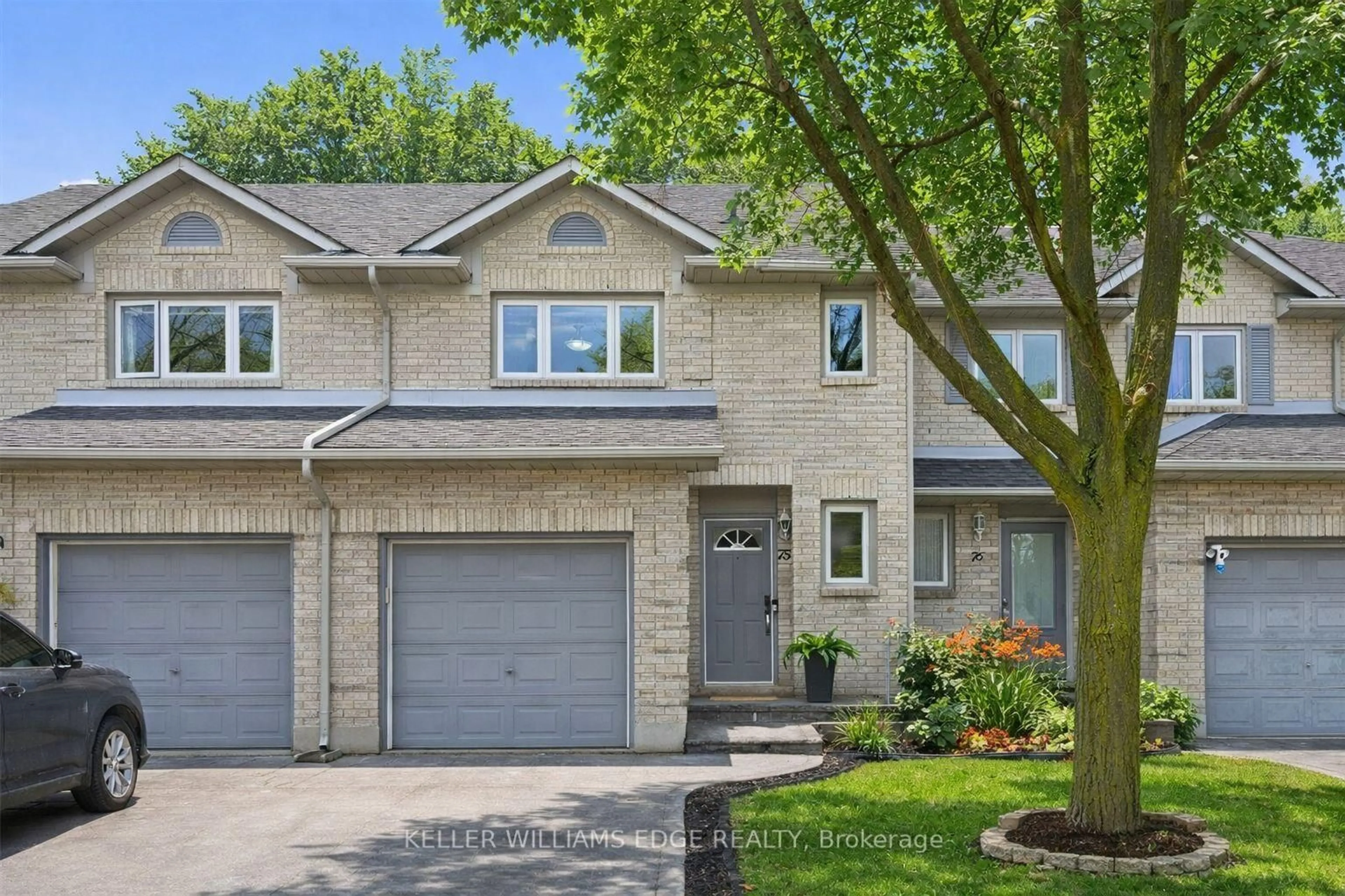 Home with brick exterior material, street for 1 Royalwood Crt #75, Hamilton Ontario L8E 4Y1