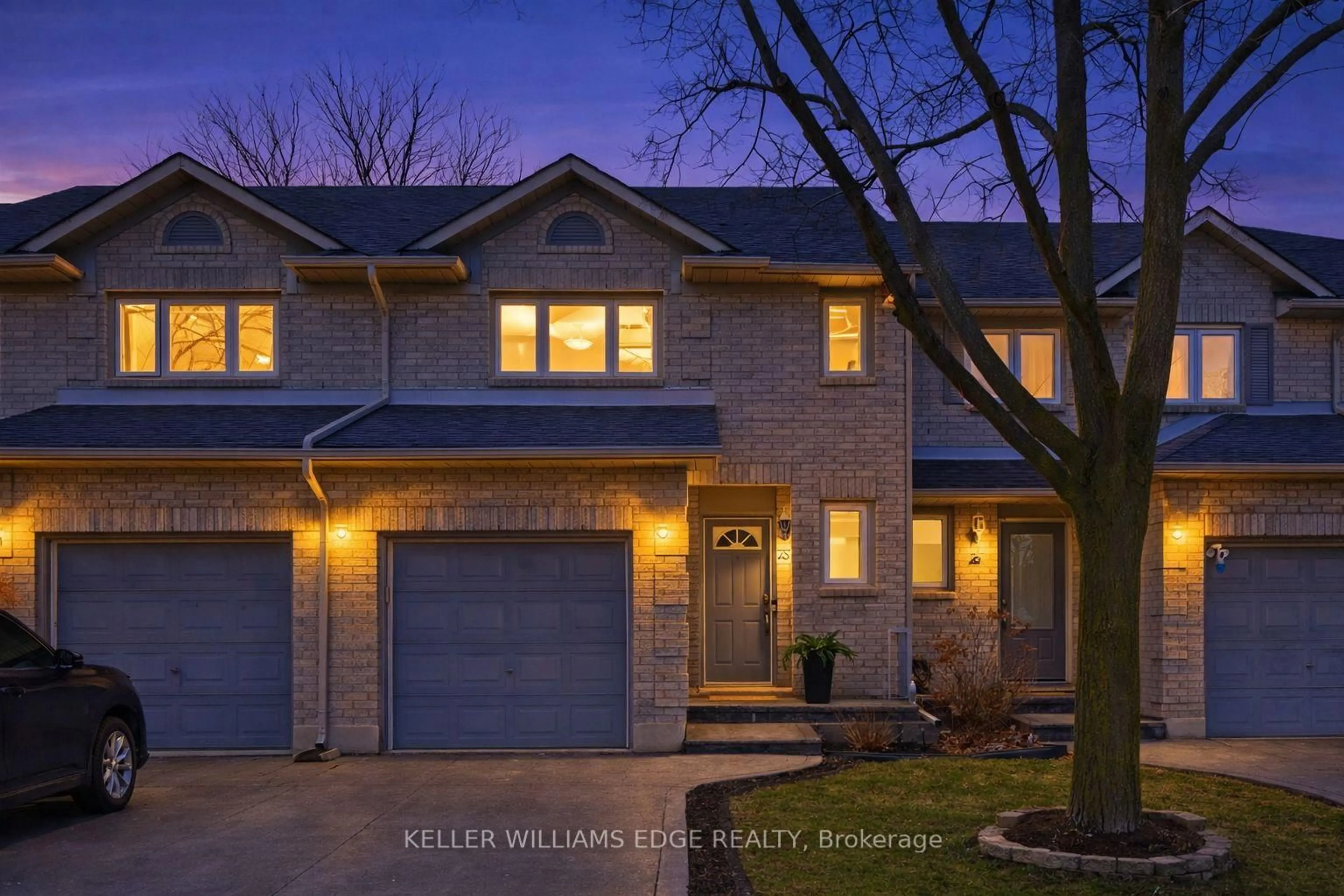 Home with brick exterior material, street for 1 Royalwood Crt #75, Hamilton Ontario L8E 4Y1