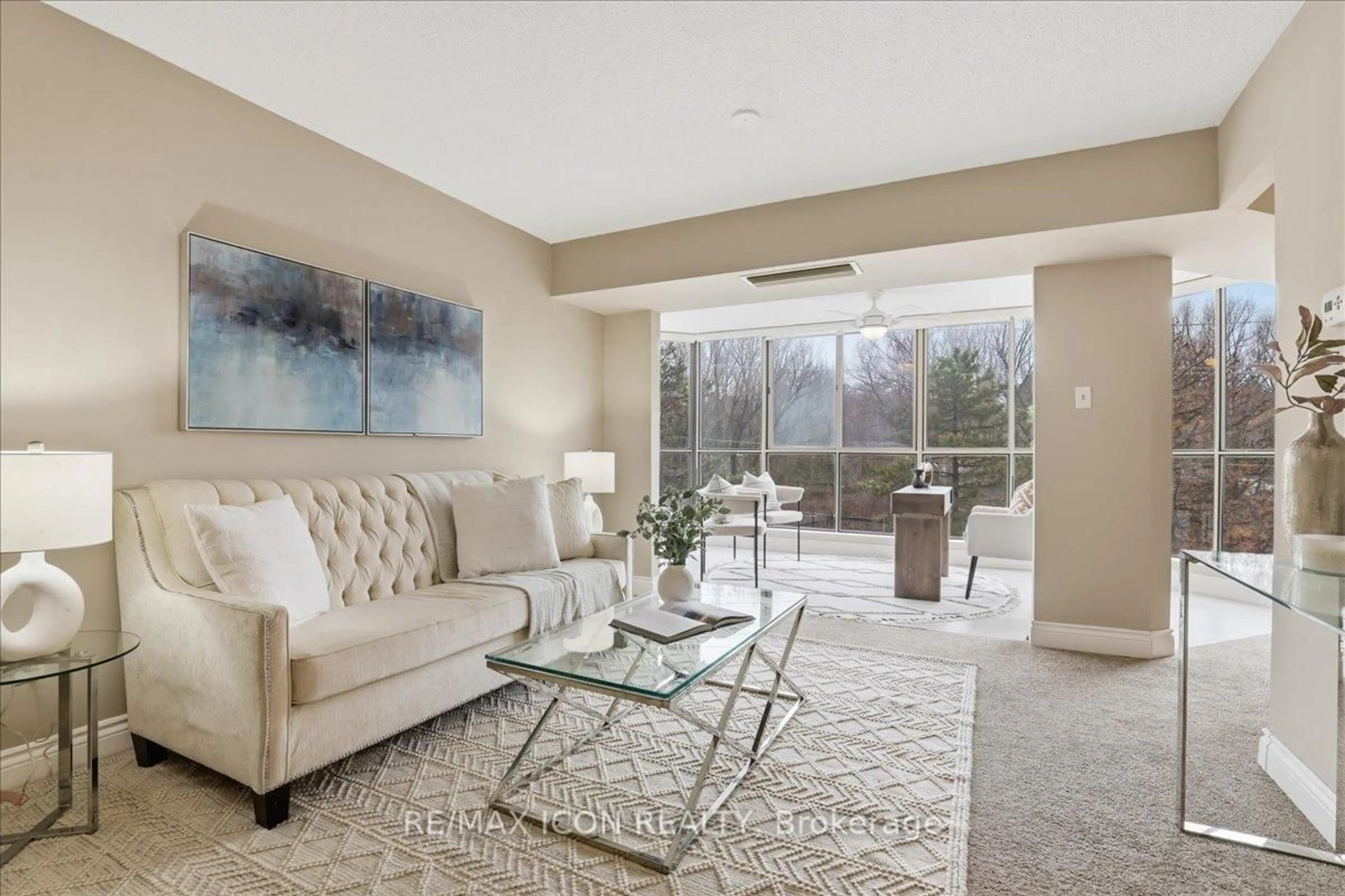 Living room with furniture, unknown for 265 Westcourt Pl #309, Waterloo Ontario N2L 6E4