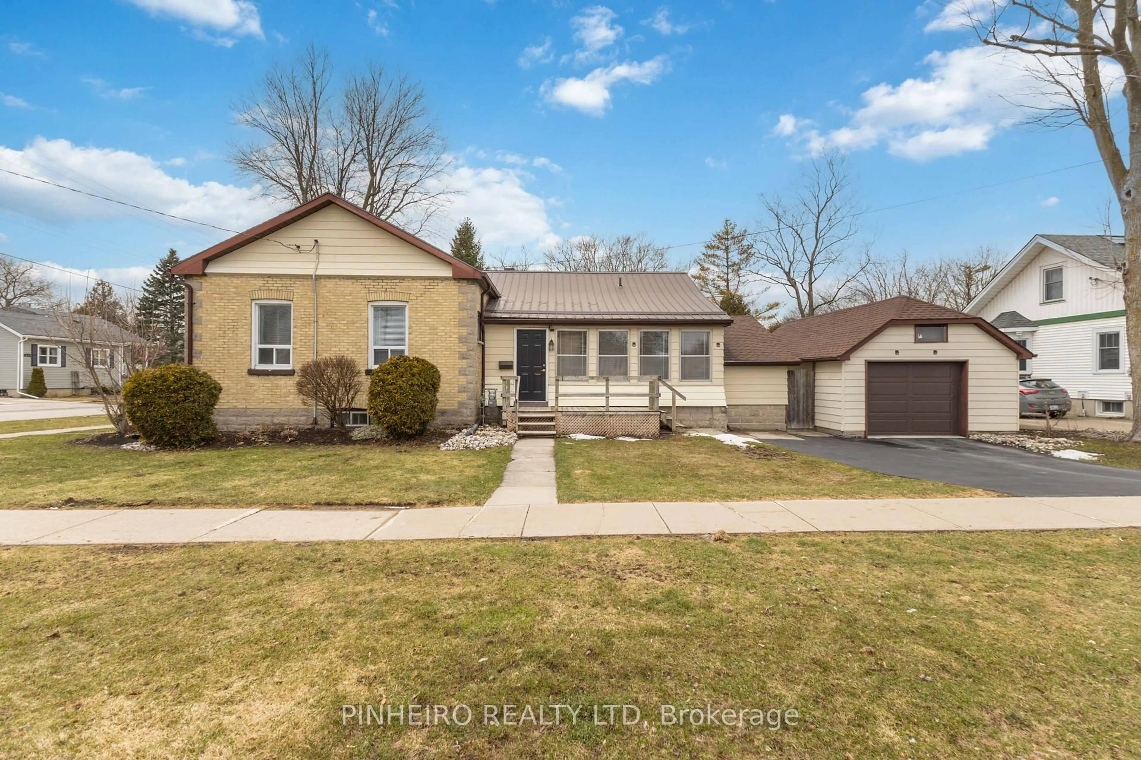 Home with brick exterior material, street for 46 Gidley St, South Huron Ontario N0M 1S2