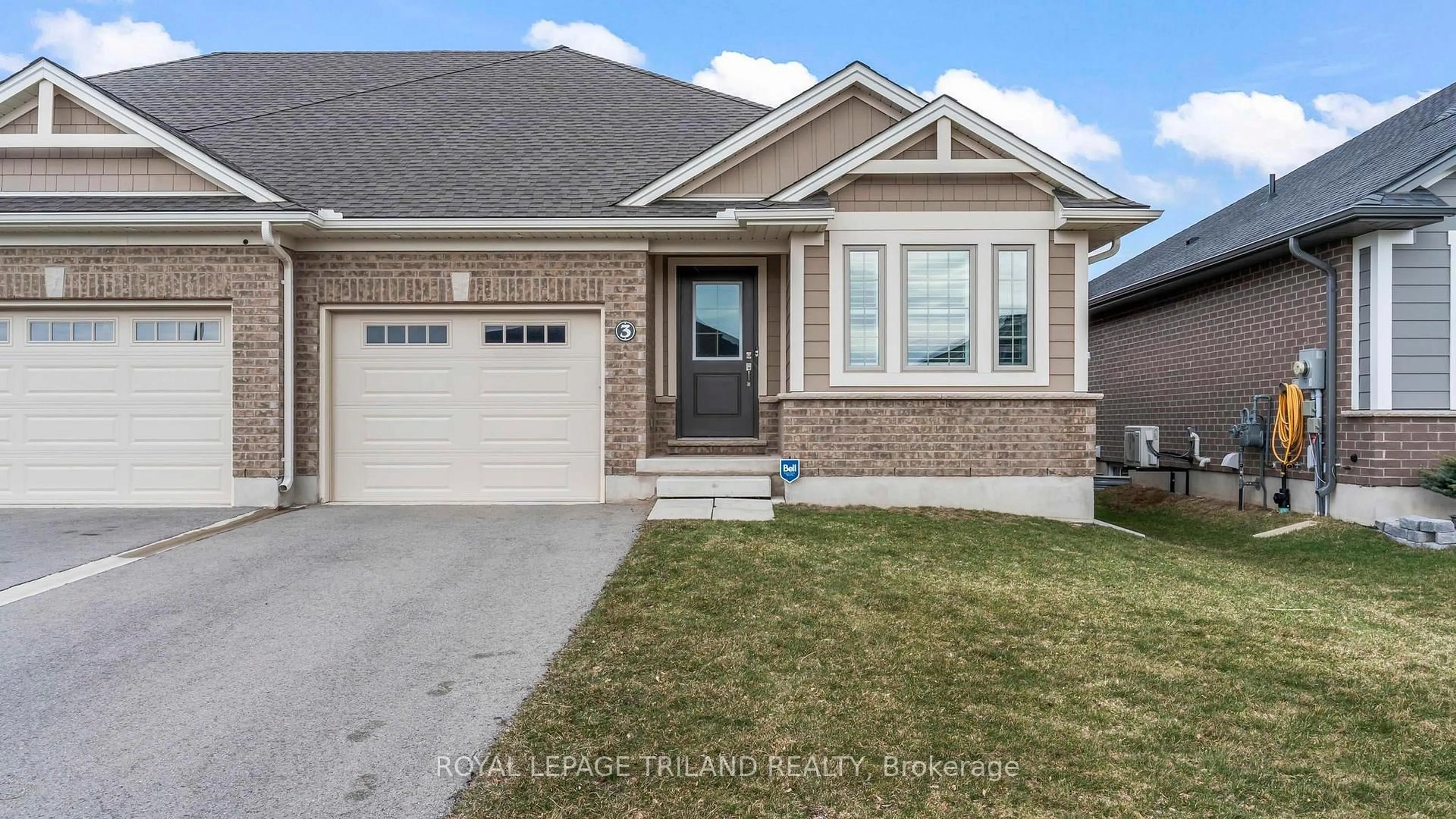 Home with brick exterior material, street for 3 HARLEQUIN Crt, St. Thomas Ontario N5R 0L5