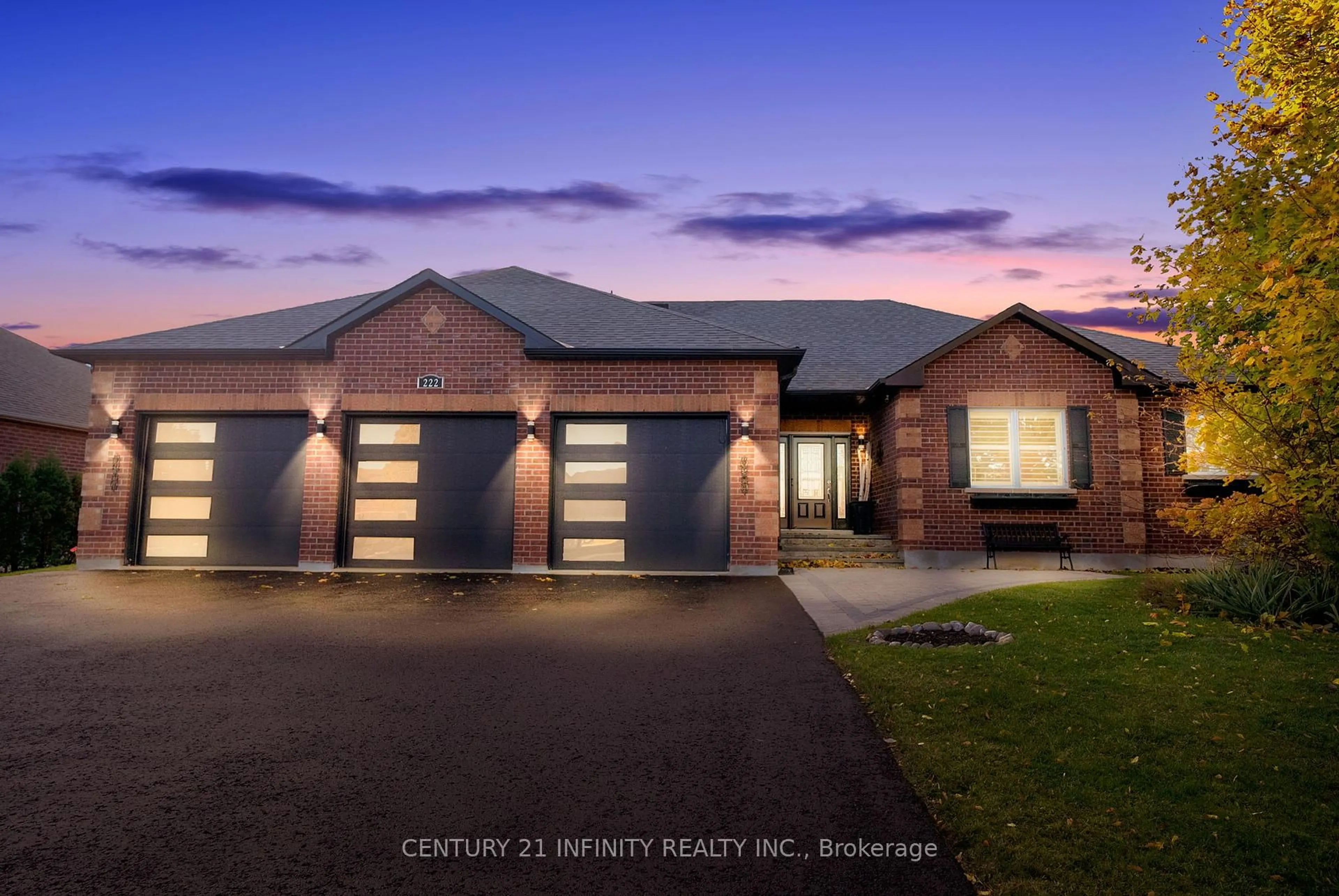 Home with brick exterior material, street for 222 Southcrest Dr, Kawartha Lakes Ontario L0C 1G0