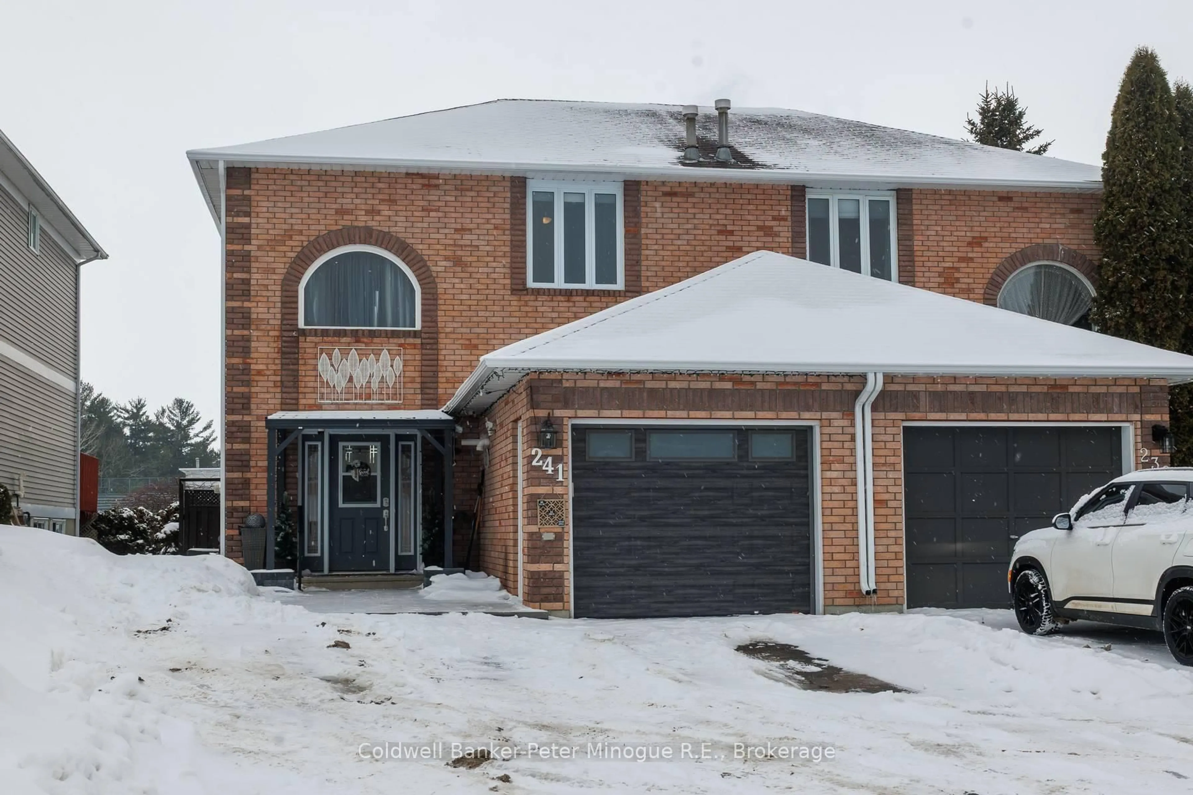 Home with brick exterior material, street for 241 Labreche Dr, North Bay Ontario P1A 4J6