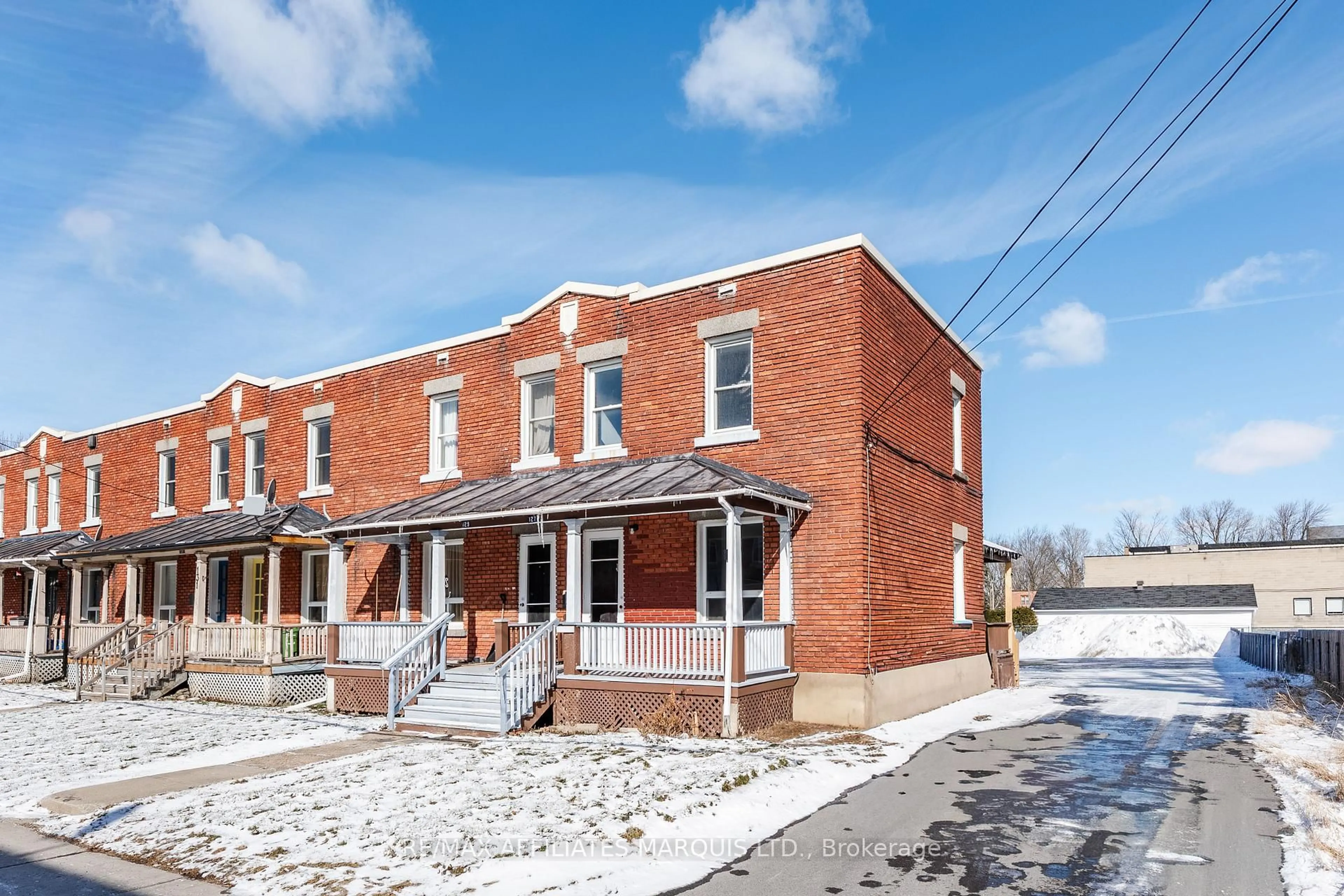 Home with brick exterior material, street for 127 First St, Cornwall Ontario K6J 1C2