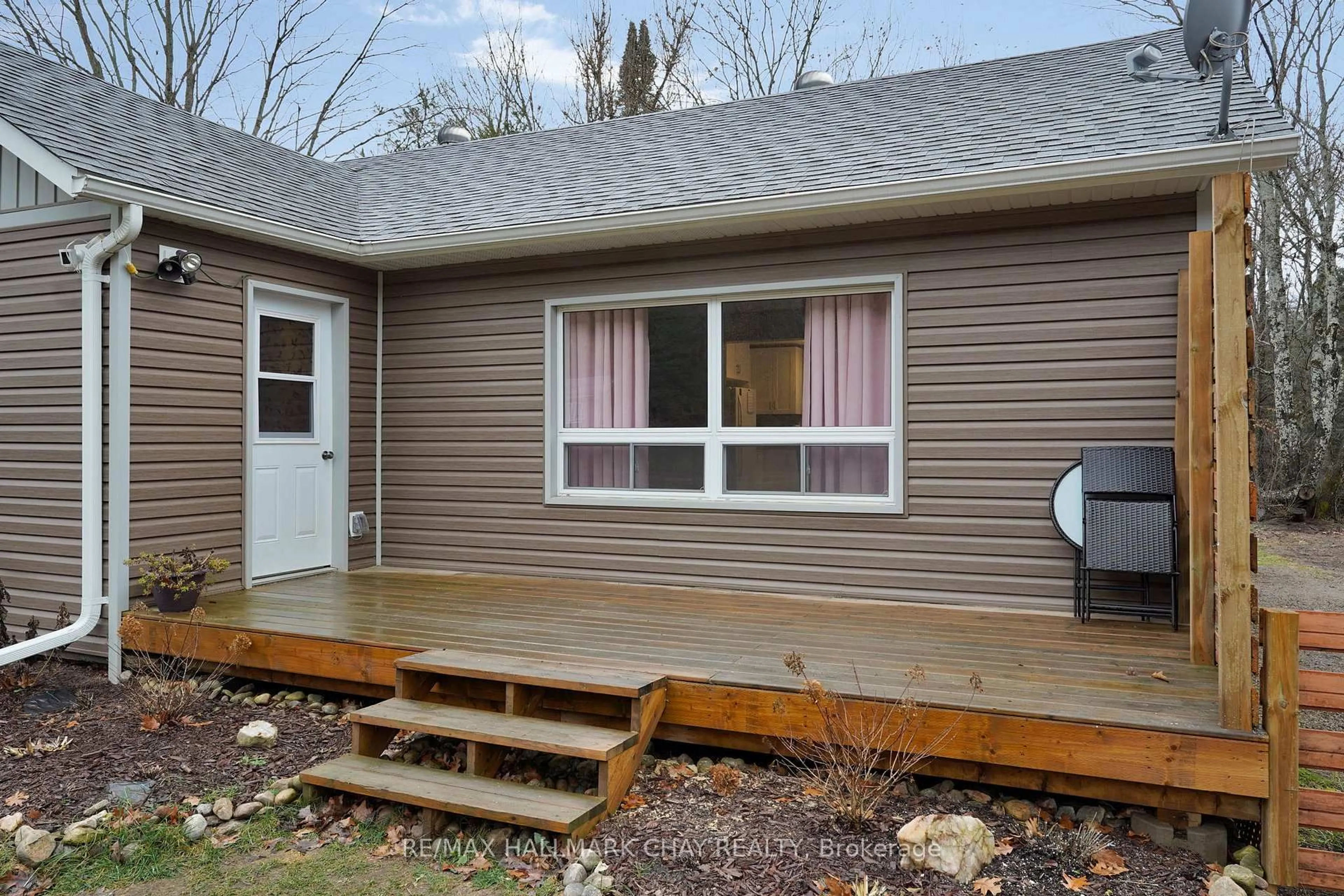 Home with vinyl exterior material, street for 13045 Highway 35 Highway, Minden Hills Ontario K0M 2K0