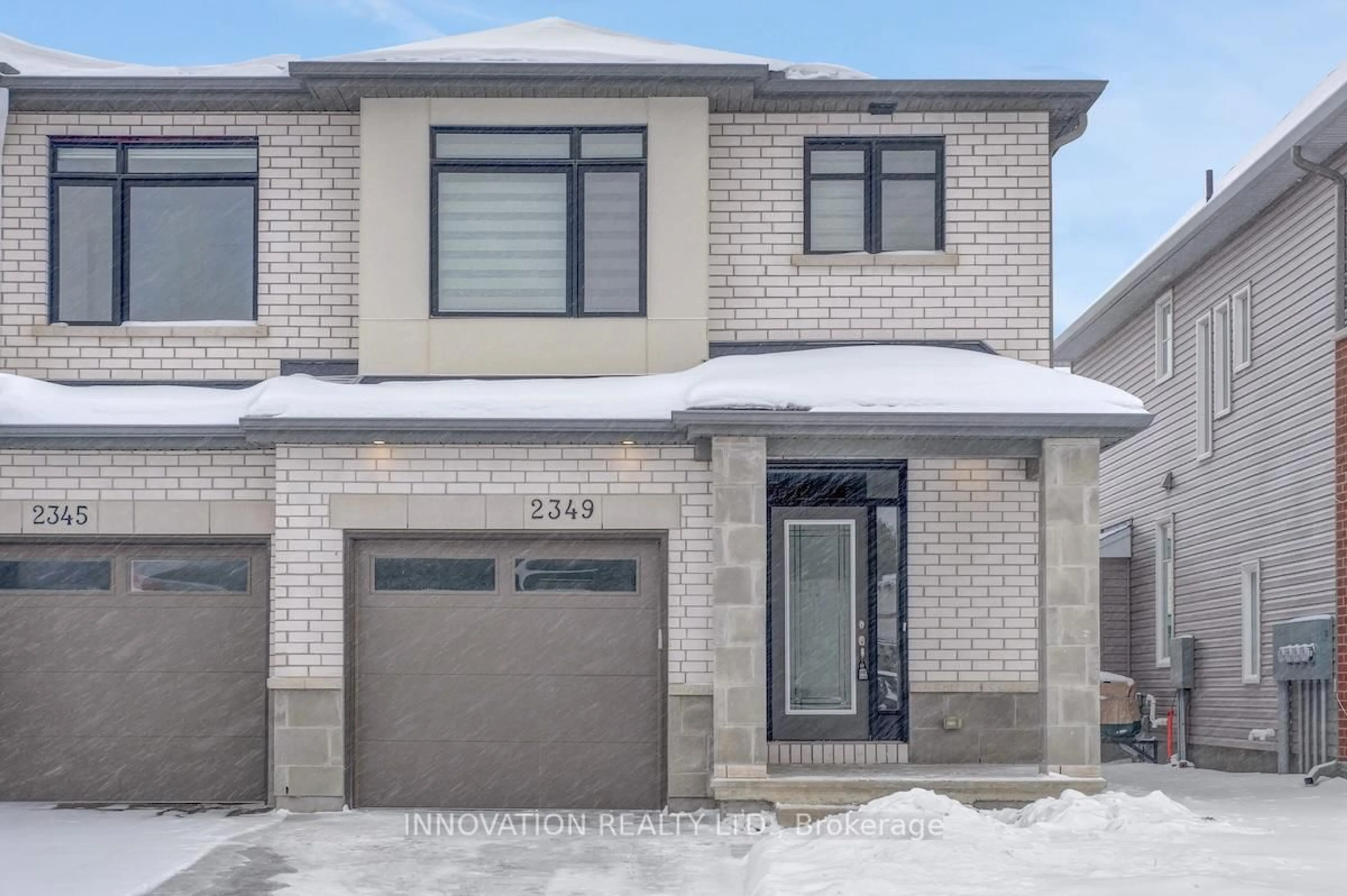 Home with brick exterior material, street for 2349 Goldhawk Dr, Ottawa Ontario K2S 2X3