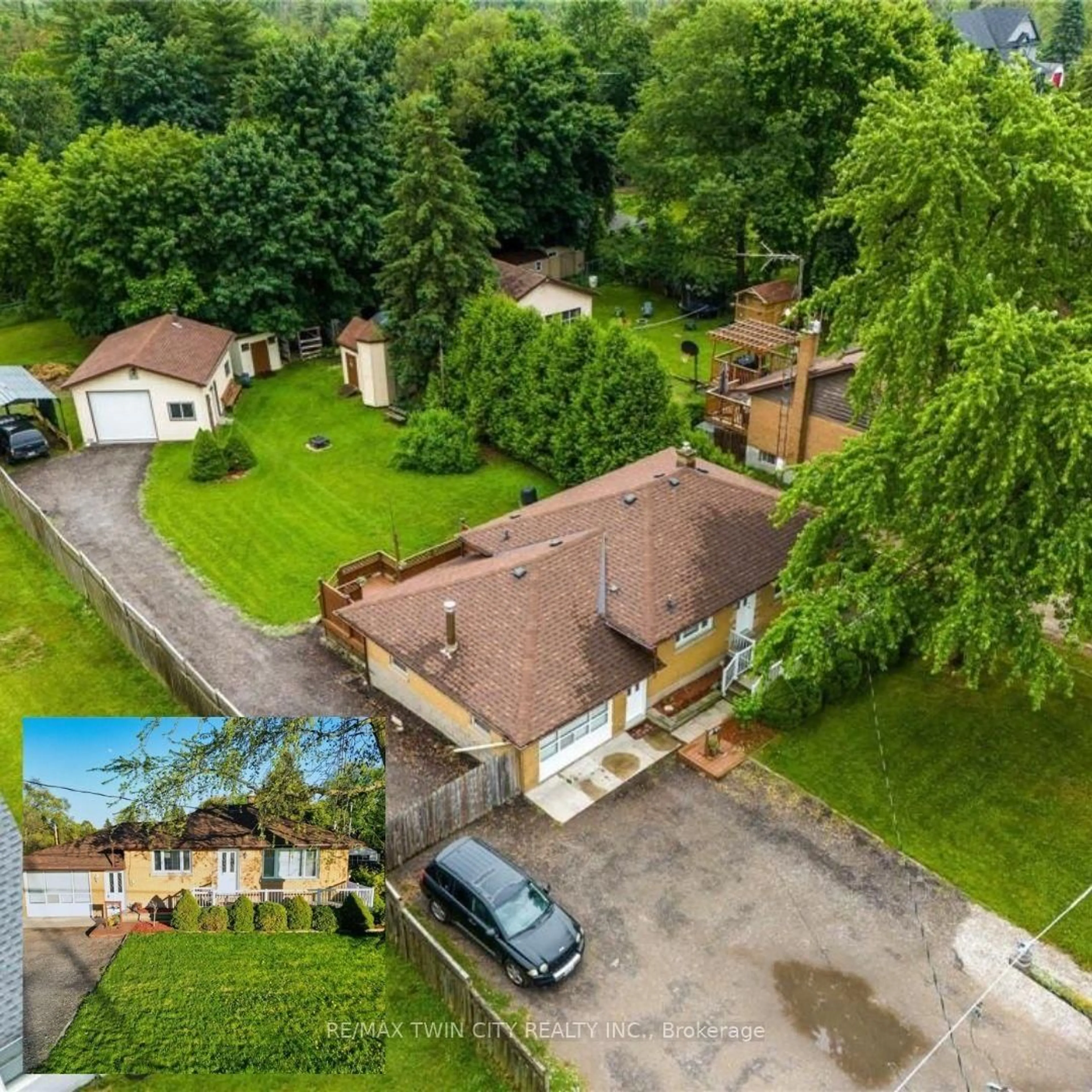 A pic from outside/outdoor area/front of a property/back of a property/a pic from drone, street for 7011 Wellington Road 124 Rd, Guelph/Eramosa Ontario N1H 6J4