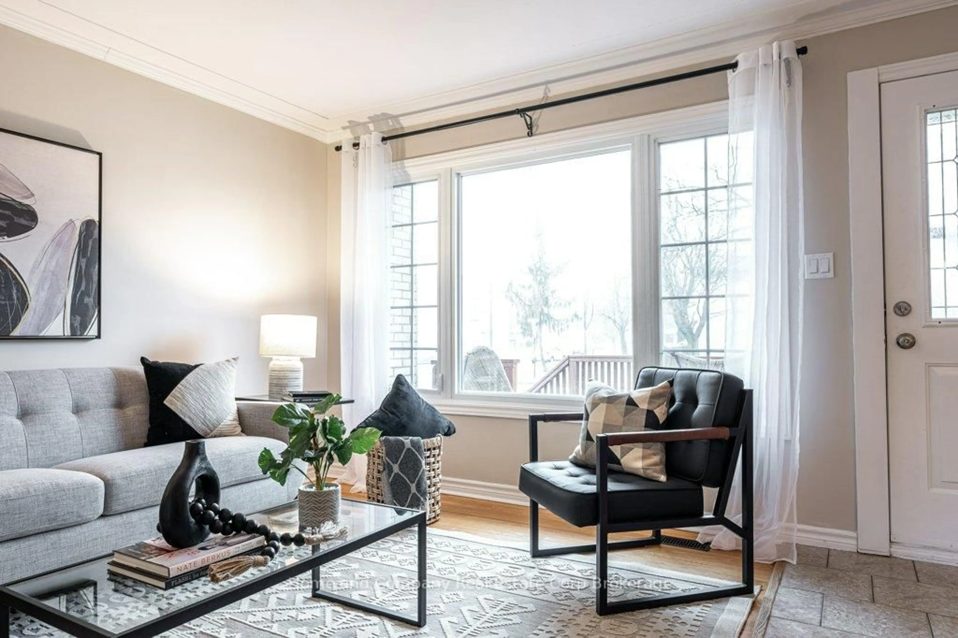 Living room with furniture, unknown for 316 Elgin Cres, Stratford Ontario N5A 3Z7