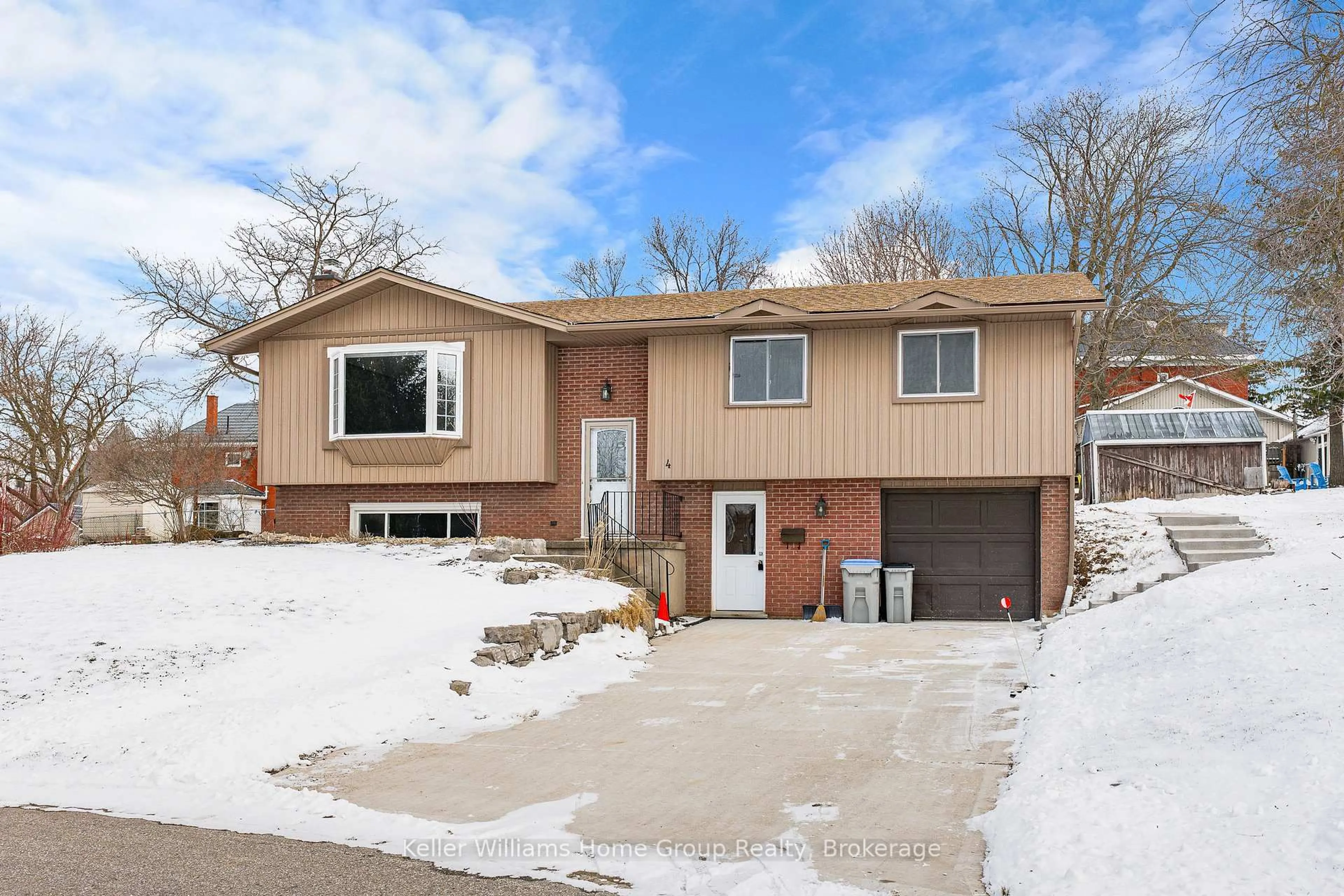 Home with brick exterior material, street for 4 Torrance Cres, Perth East Ontario N0K 1M0