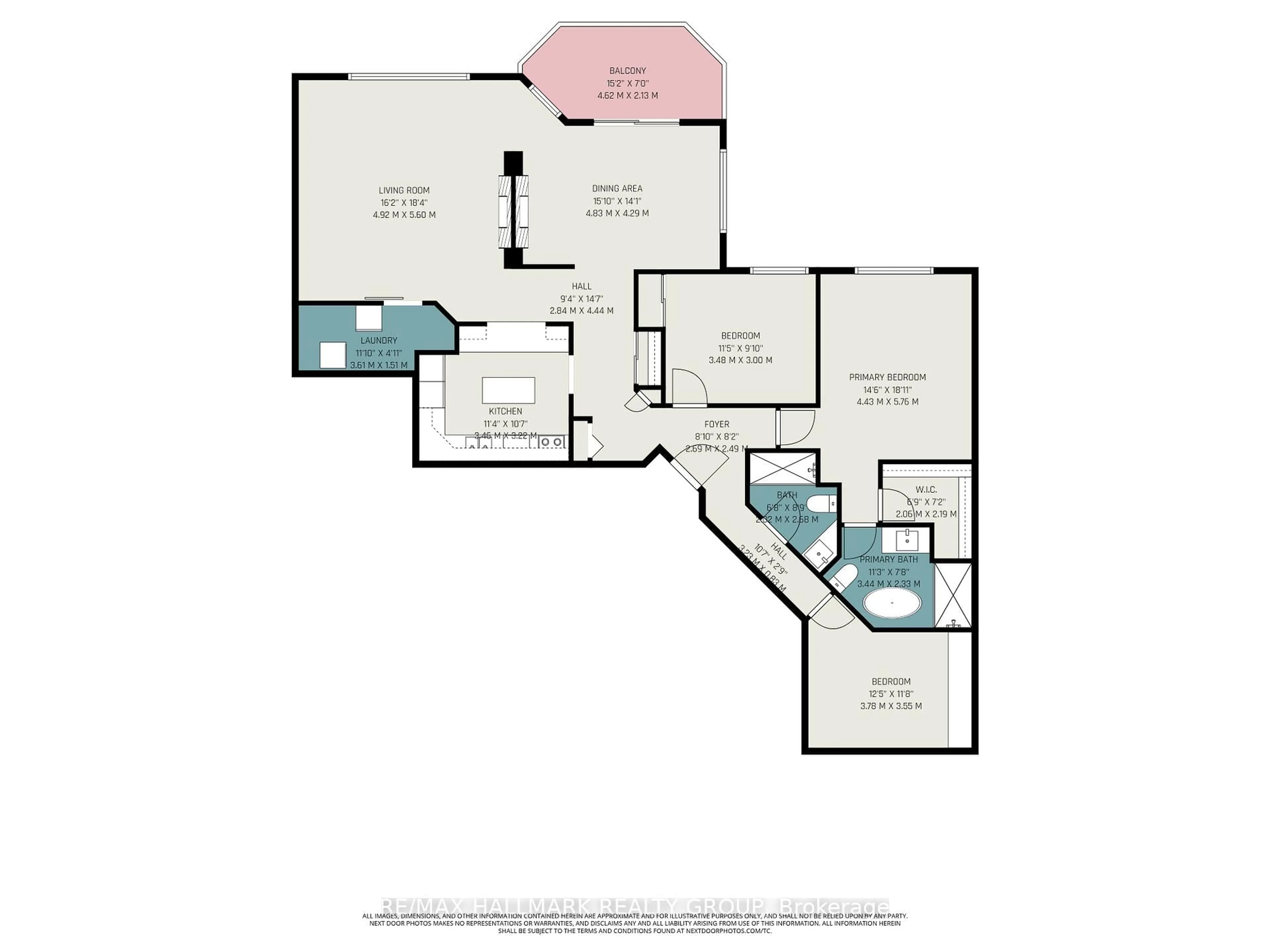 Floor plan for 995 North River Rd #301B, Ottawa Ontario K1K 3V5