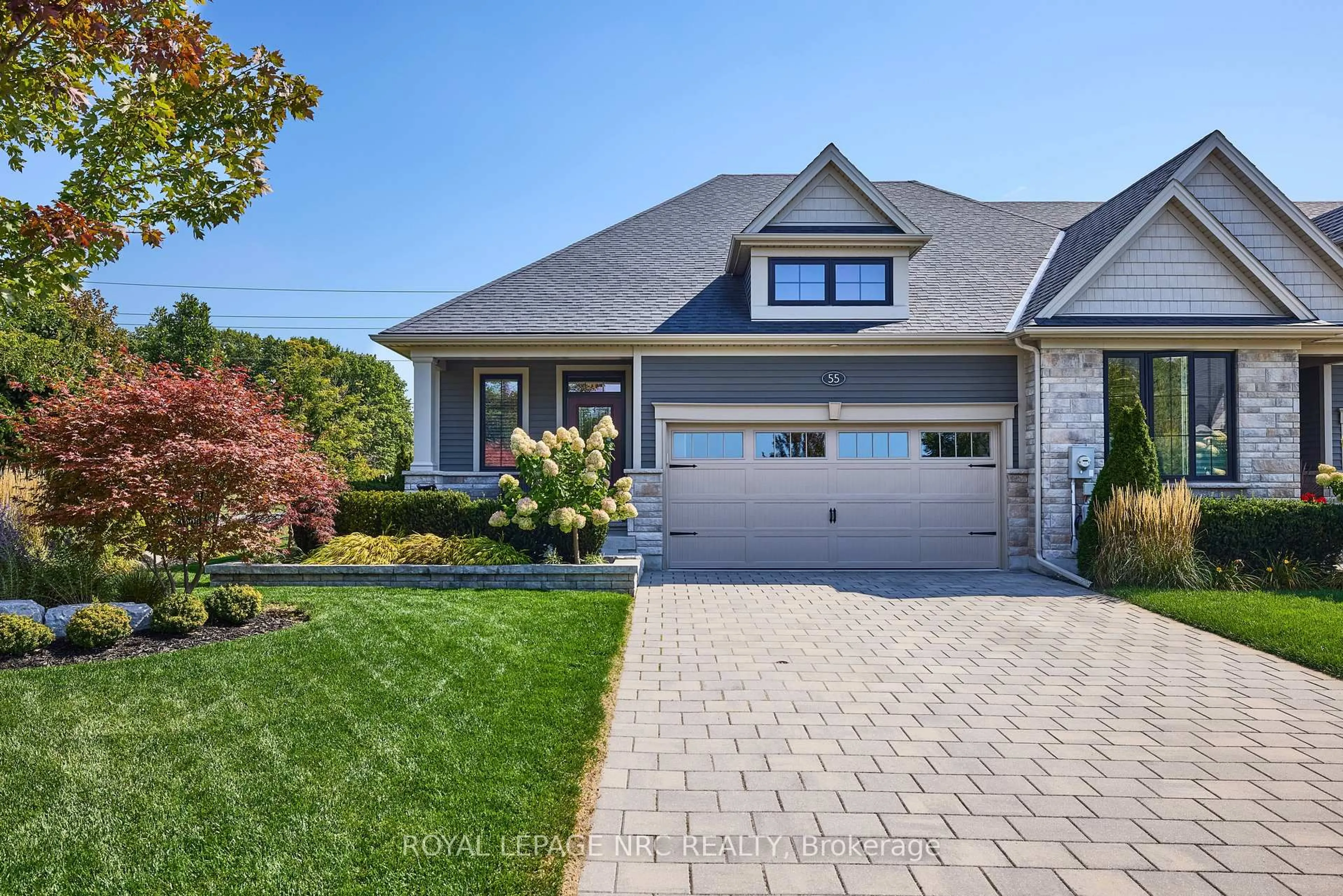 Home with brick exterior material, street for 55 Andrew Lane, Thorold Ontario L2V 0E4