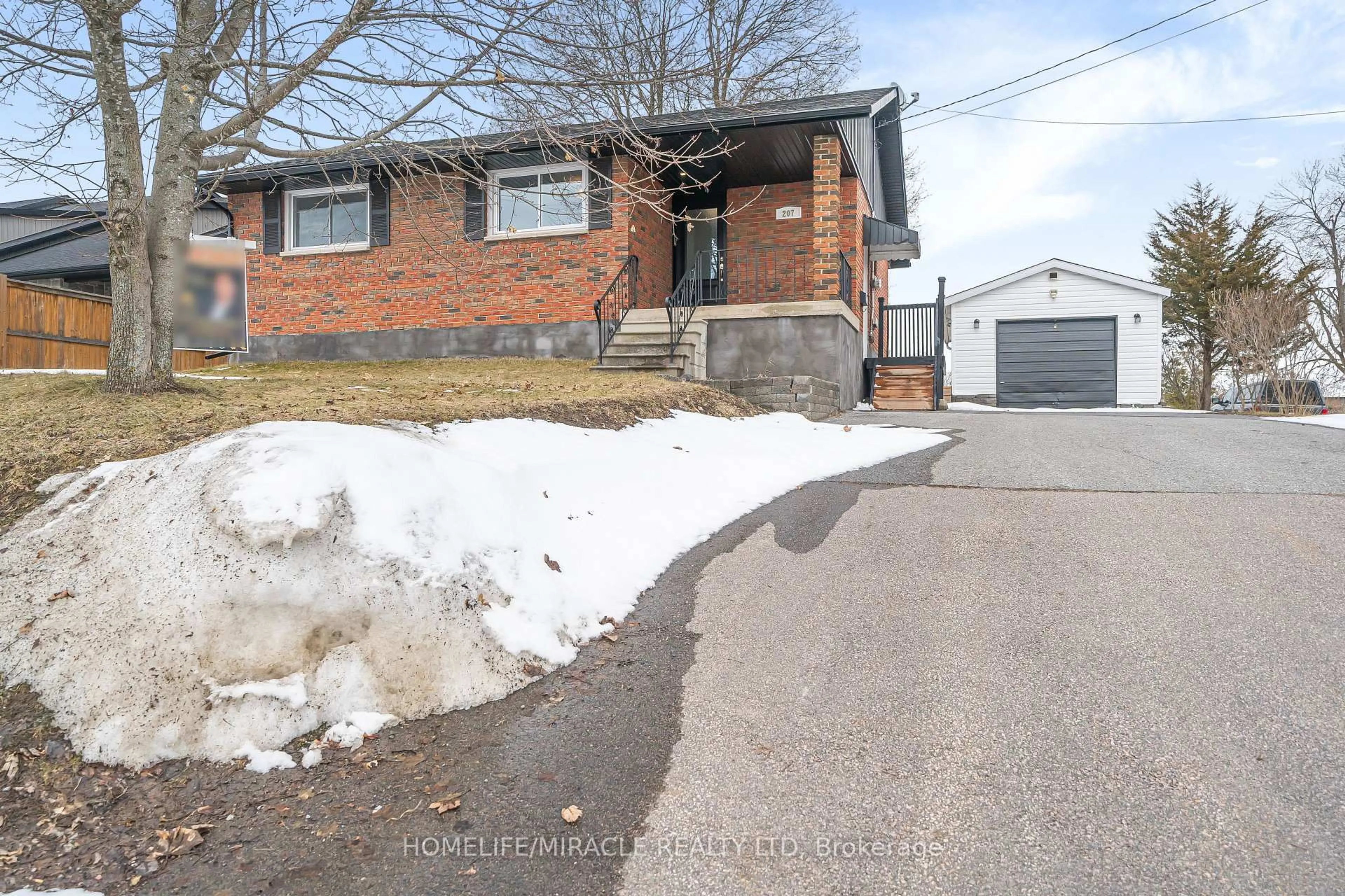 Home with brick exterior material, street for 207 Baker St, Stirling Ontario K0K 3E0