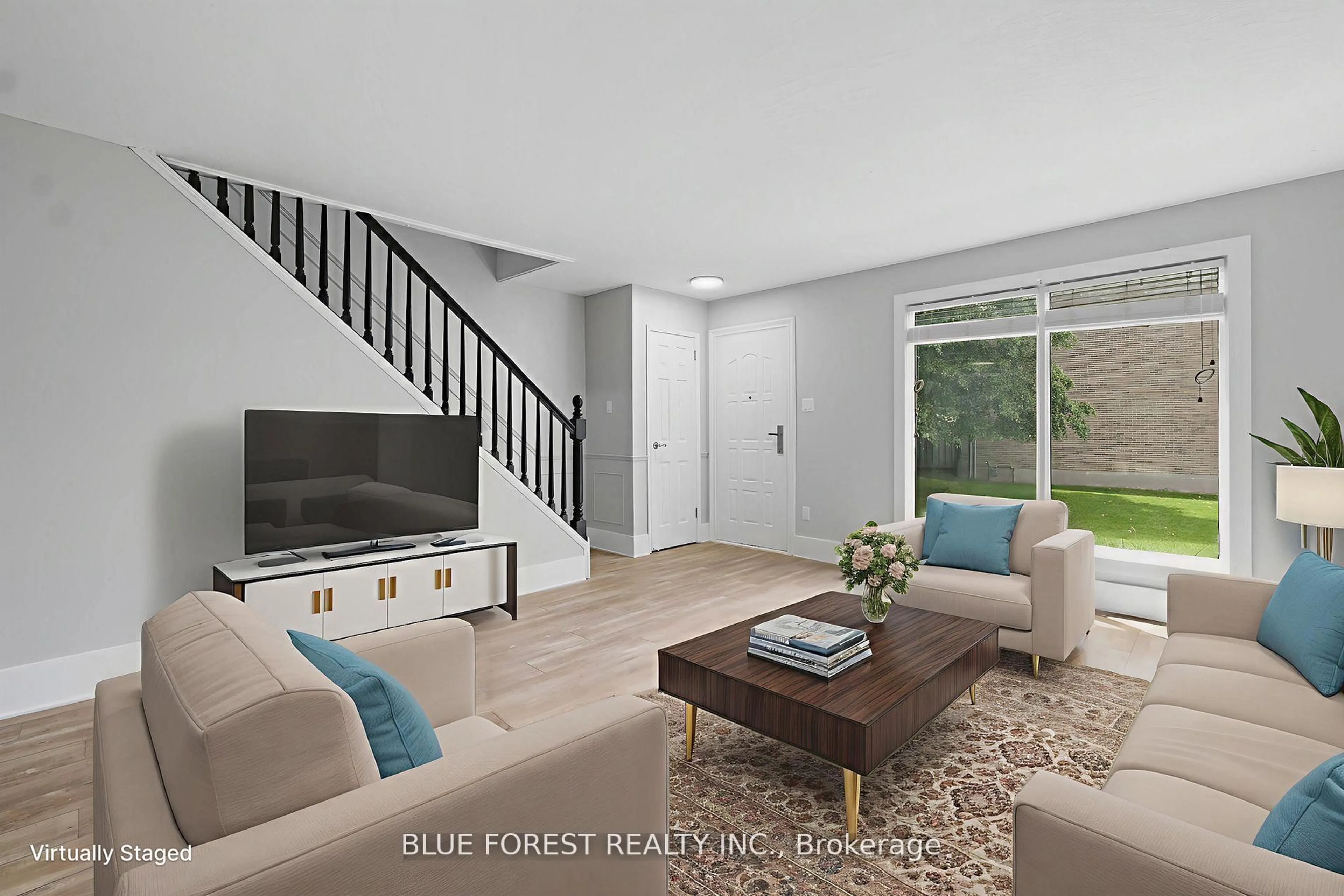 Living room with furniture, unknown for 696 Wonderland Rd #15, London South Ontario N6H 4Y8