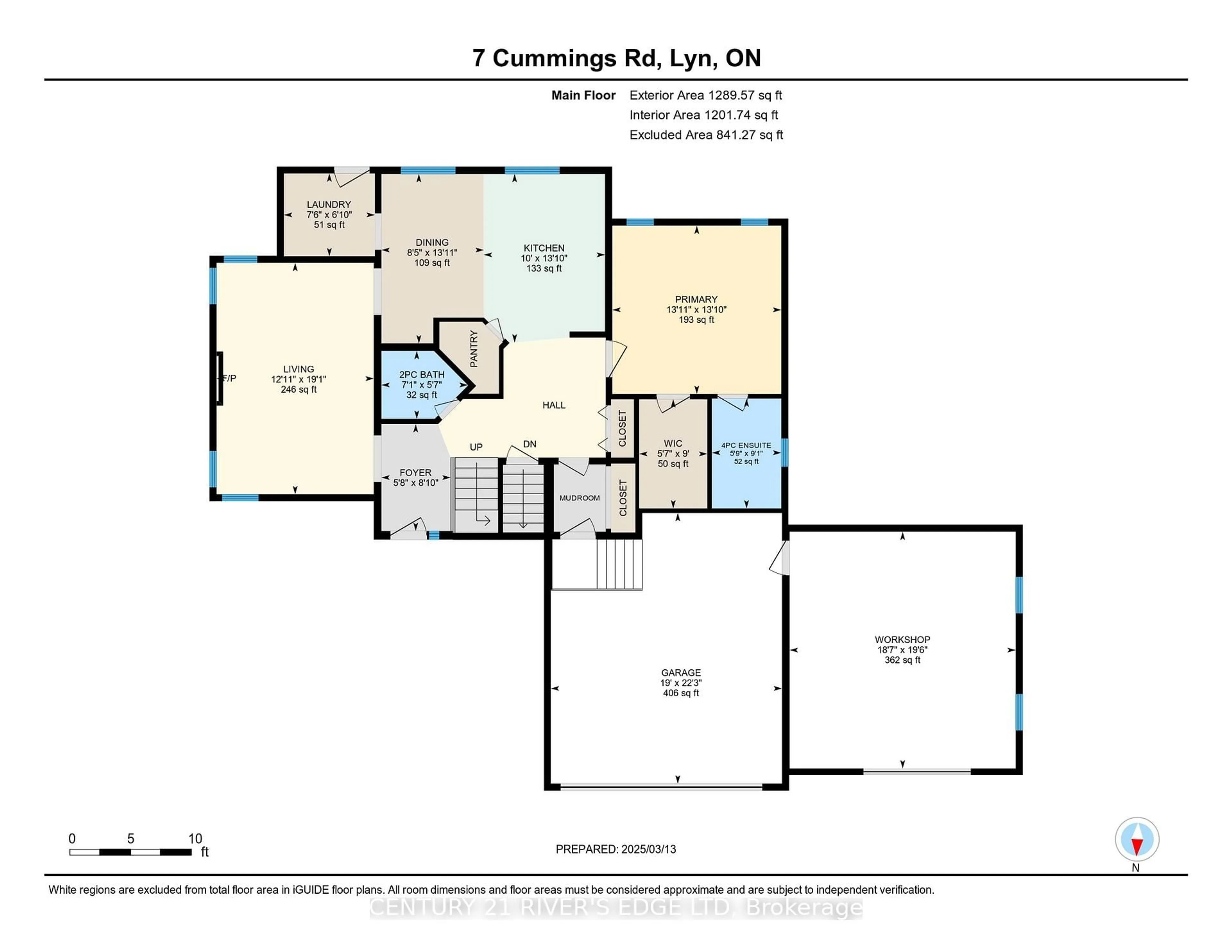 Floor plan for 7 Cummings Rd, Elizabethtown-Kitley Ontario K6T 1B4