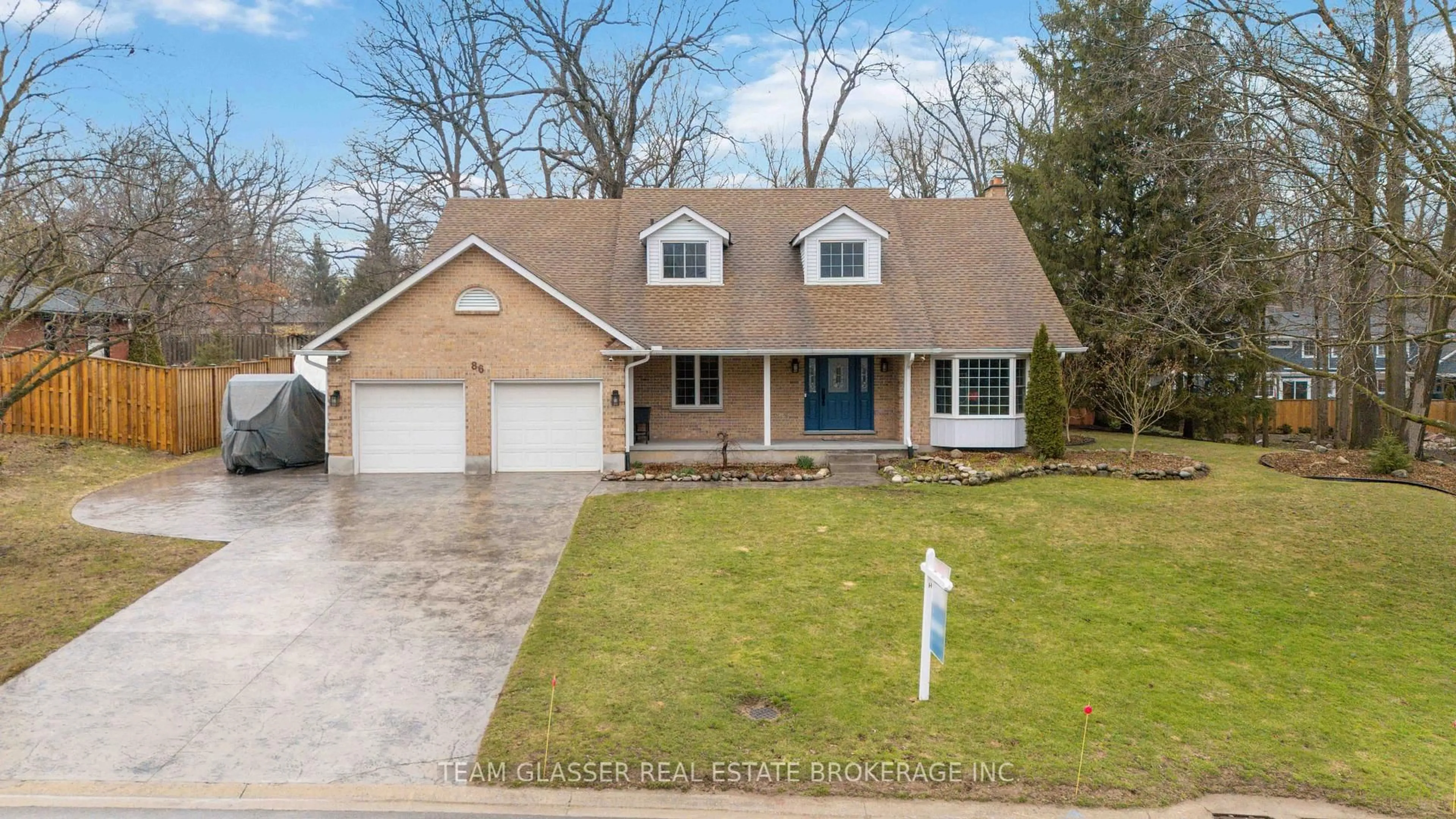 Home with brick exterior material, street for 86 BLACKBURN Cres, Middlesex Centre Ontario N0L 1R0