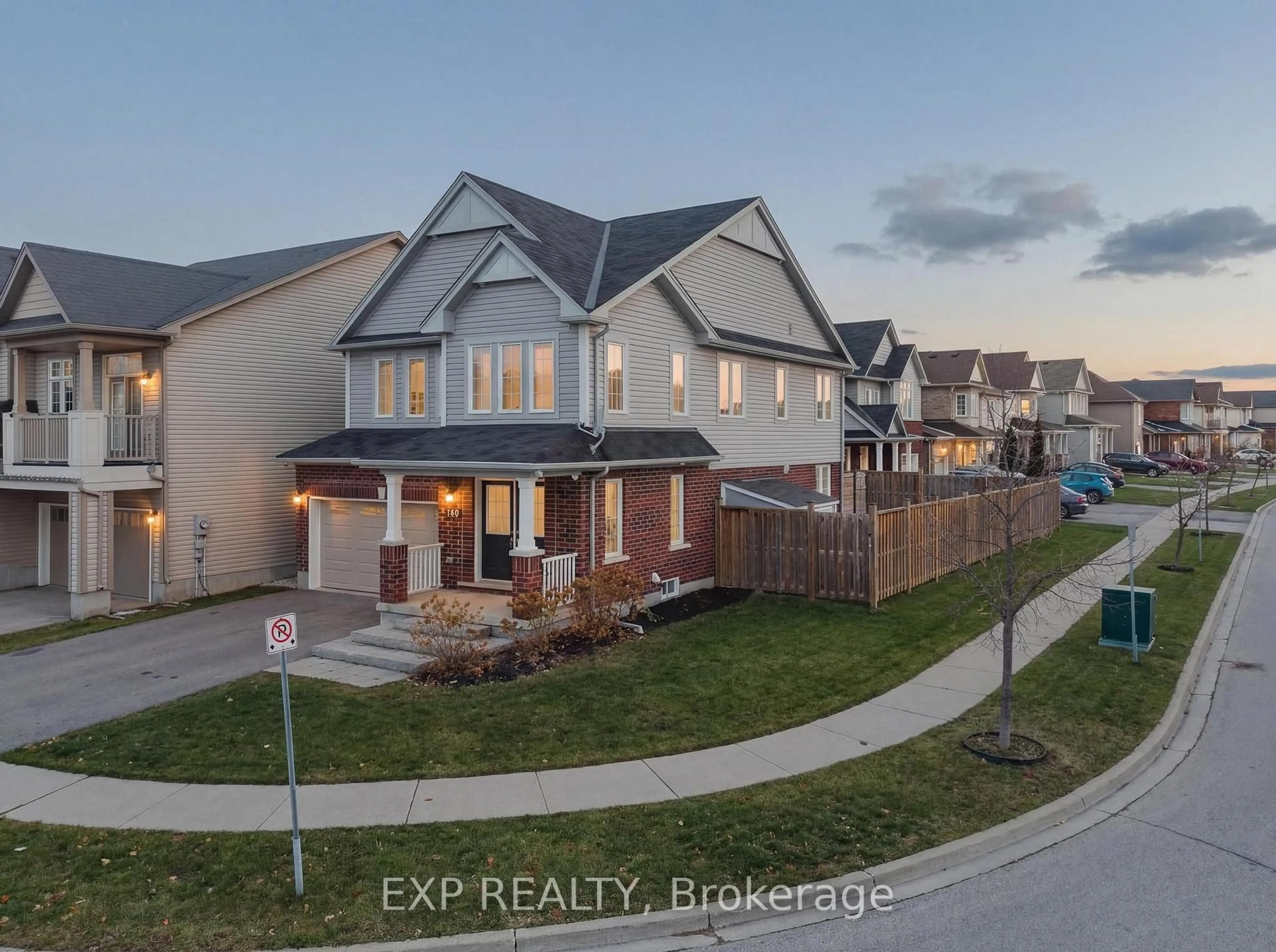 A pic from outside/outdoor area/front of a property/back of a property/a pic from drone, street for 140 Starlight Ave, Woolwich Ontario N0B 1M0