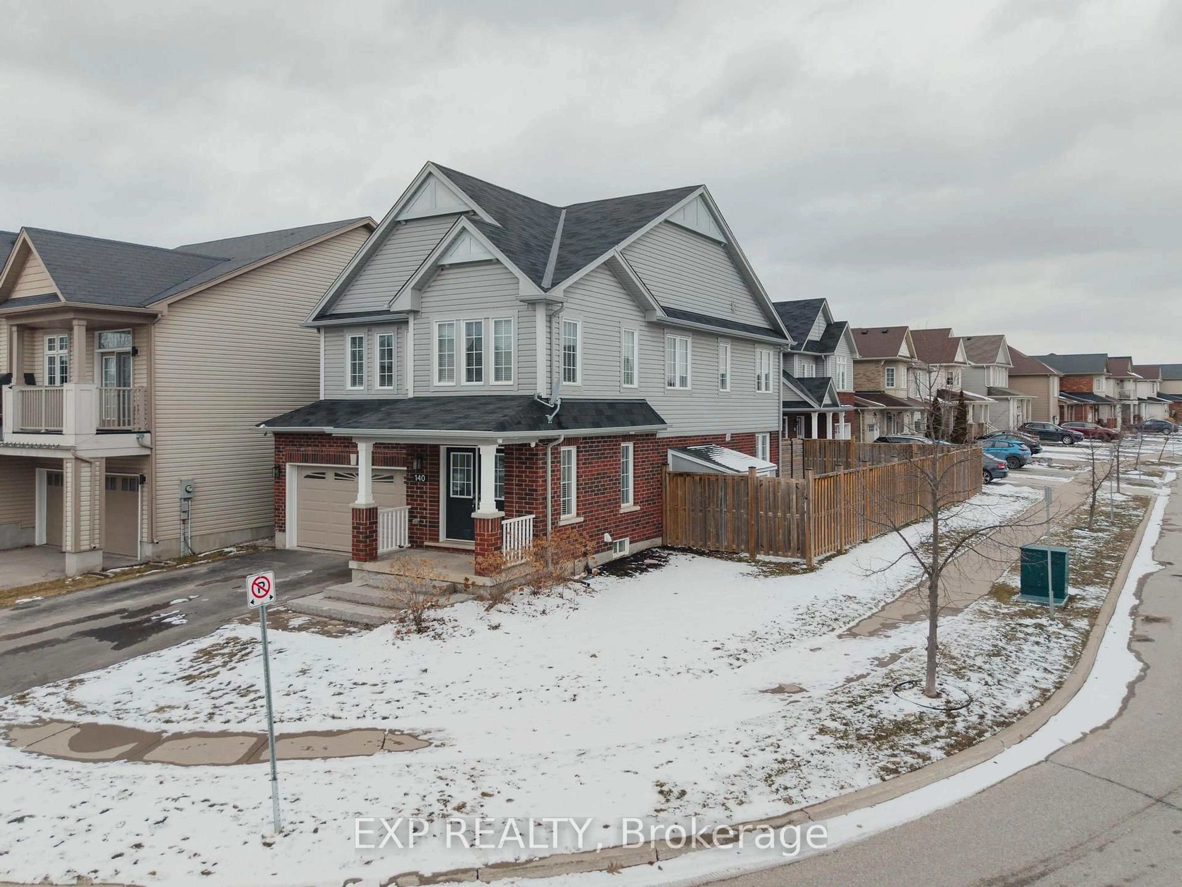 A pic from outside/outdoor area/front of a property/back of a property/a pic from drone, street for 140 Starlight Ave, Woolwich Ontario N0B 1M0