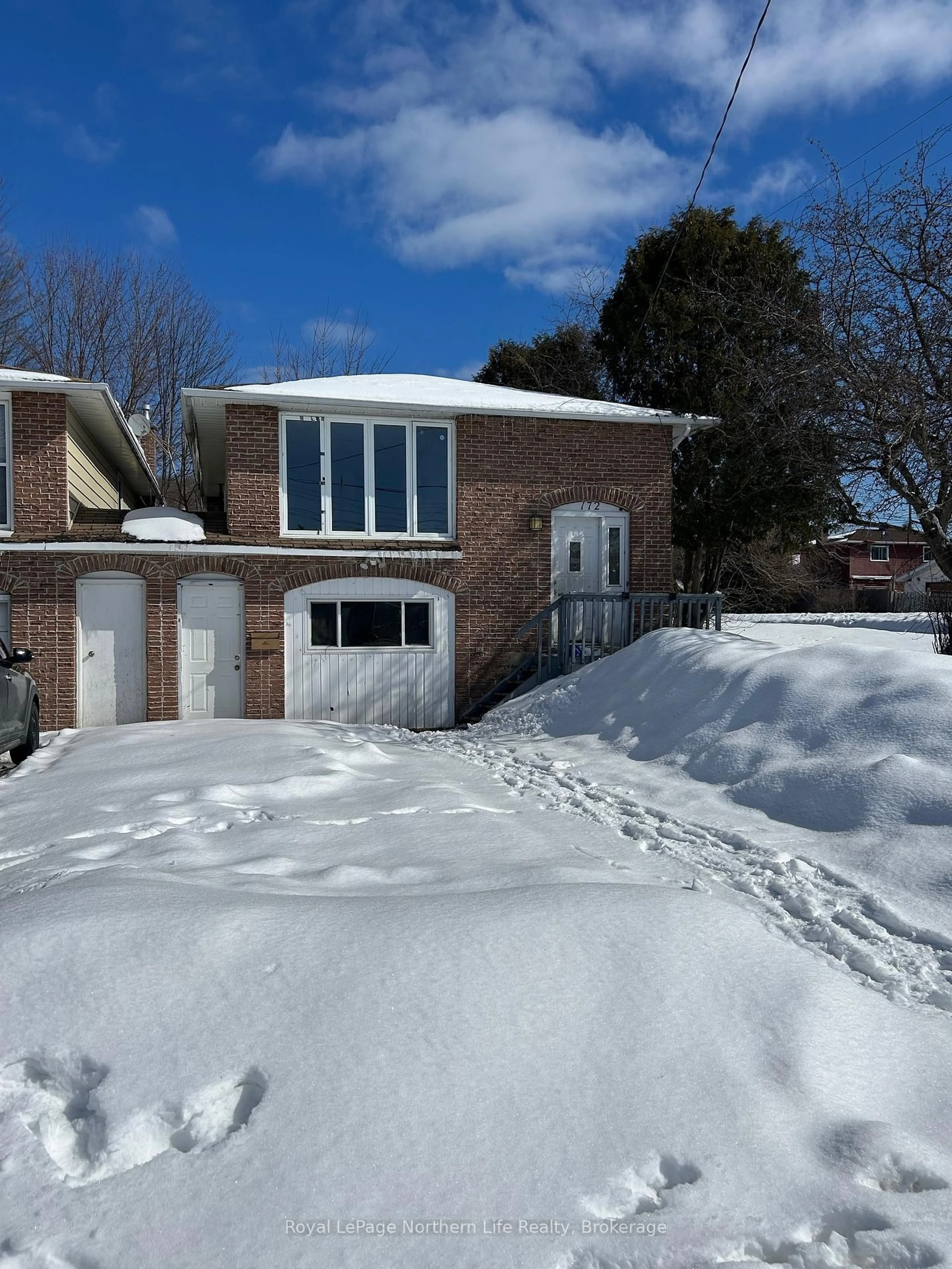 Home with brick exterior material, street for 172 Sherryl Cres, North Bay Ontario P1B 8R9