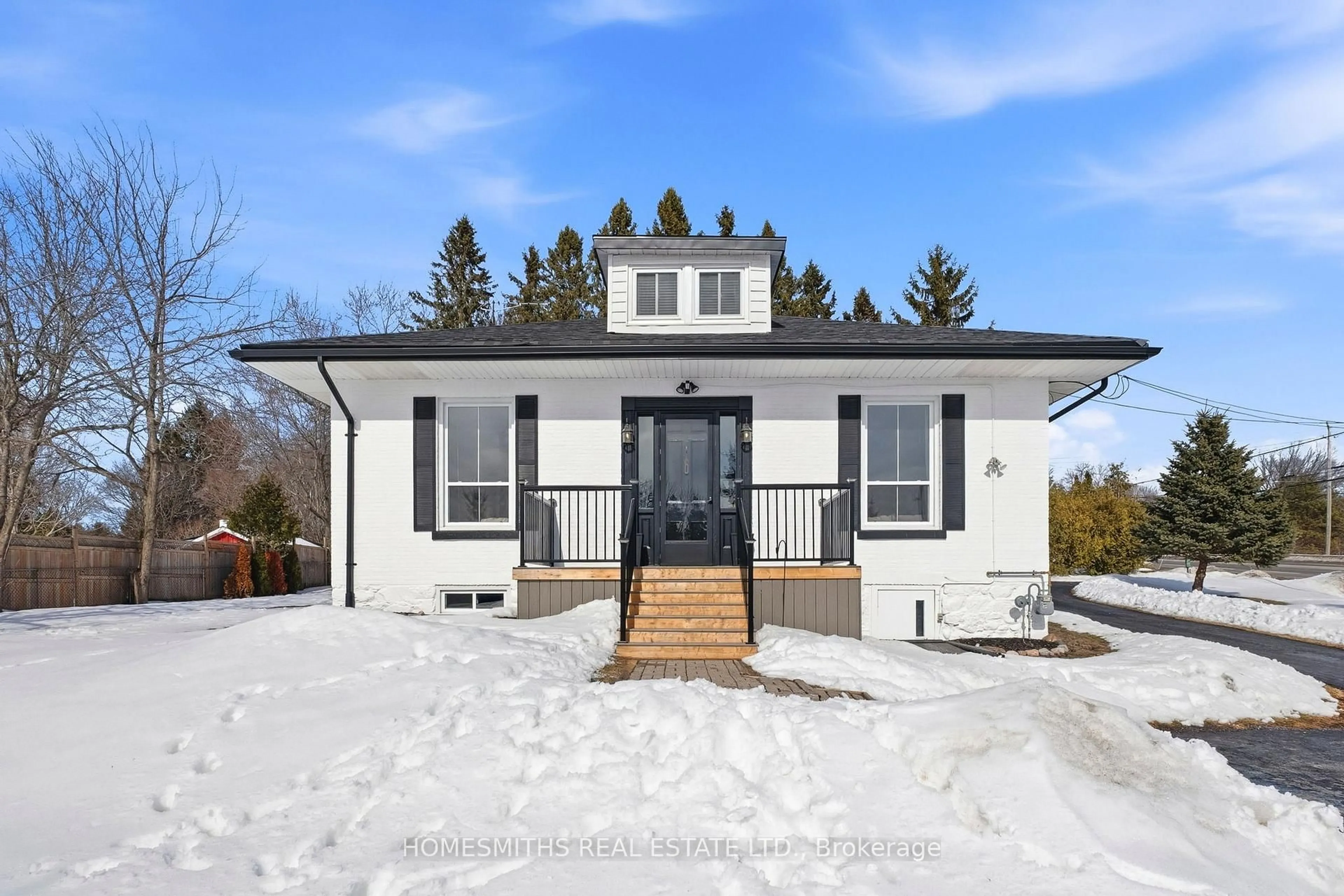 Home with vinyl exterior material, street for 8766 Danforth Rd, Hamilton Township Ontario K9A 4J9